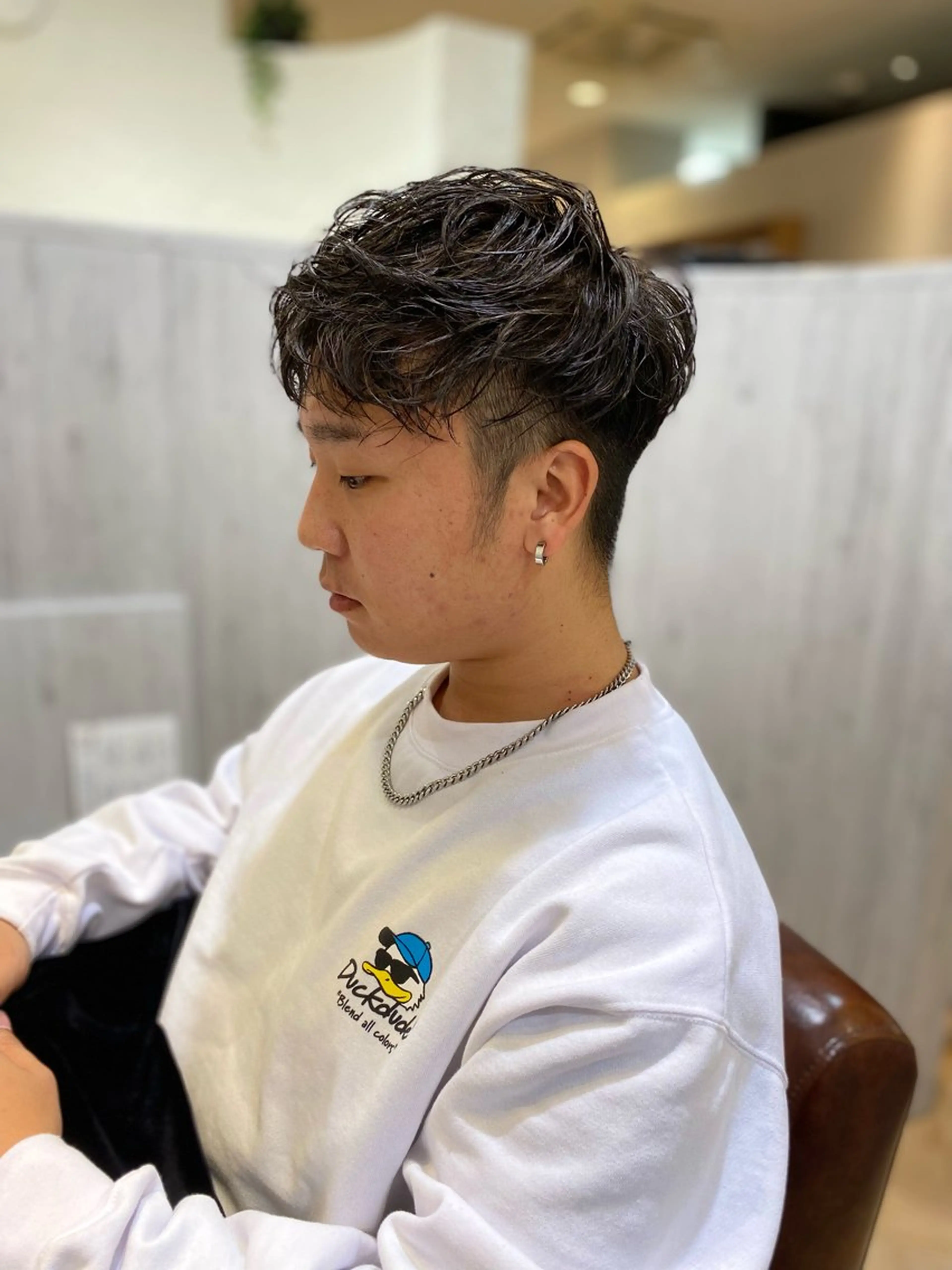 ショート カラー ハイライトカラー ハイライト 齋藤 優のヘアスタイル