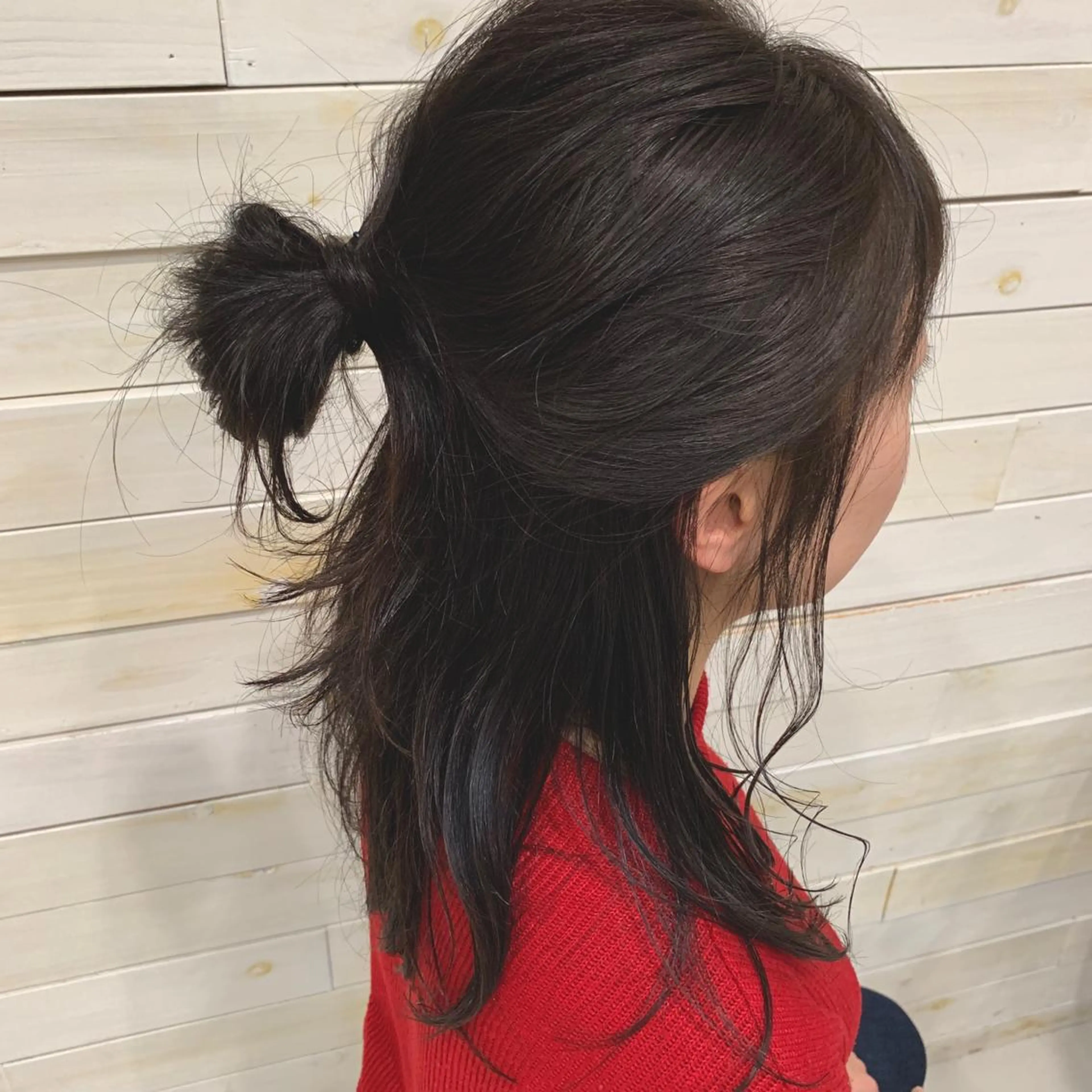 カラー アッシュ ブルーカラー ブルーアッシュ カット ヘアカラー 黒田瀬奈/ボブ まろやかベージュのその他イメージ