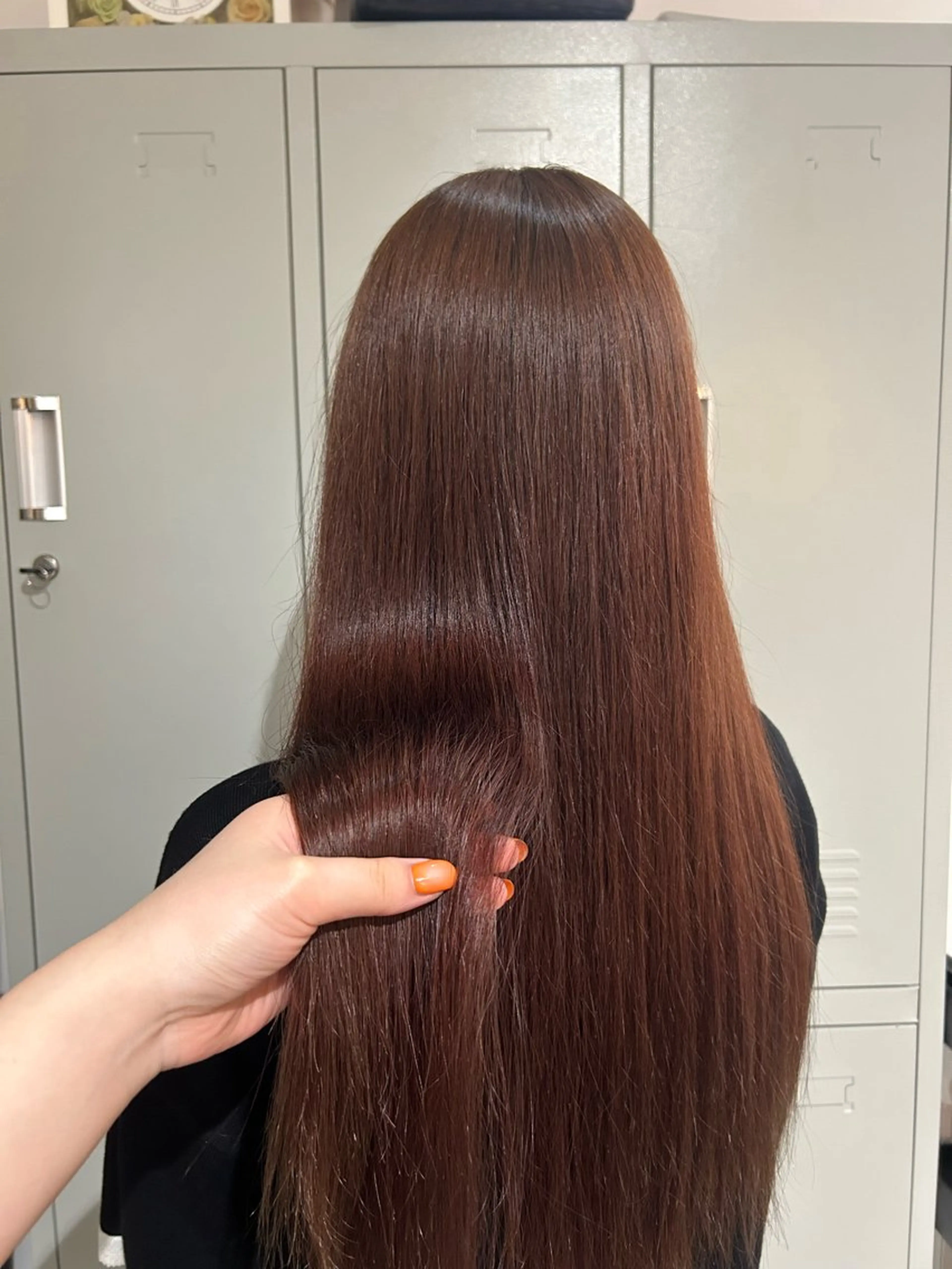 ロング ボブ 髪質改善 ロング 似合わせカット トリートメント ヘアカラー トリートメント 柔らかカラー🩰🫧 ケアブリーチ🫧のヘアスタイル