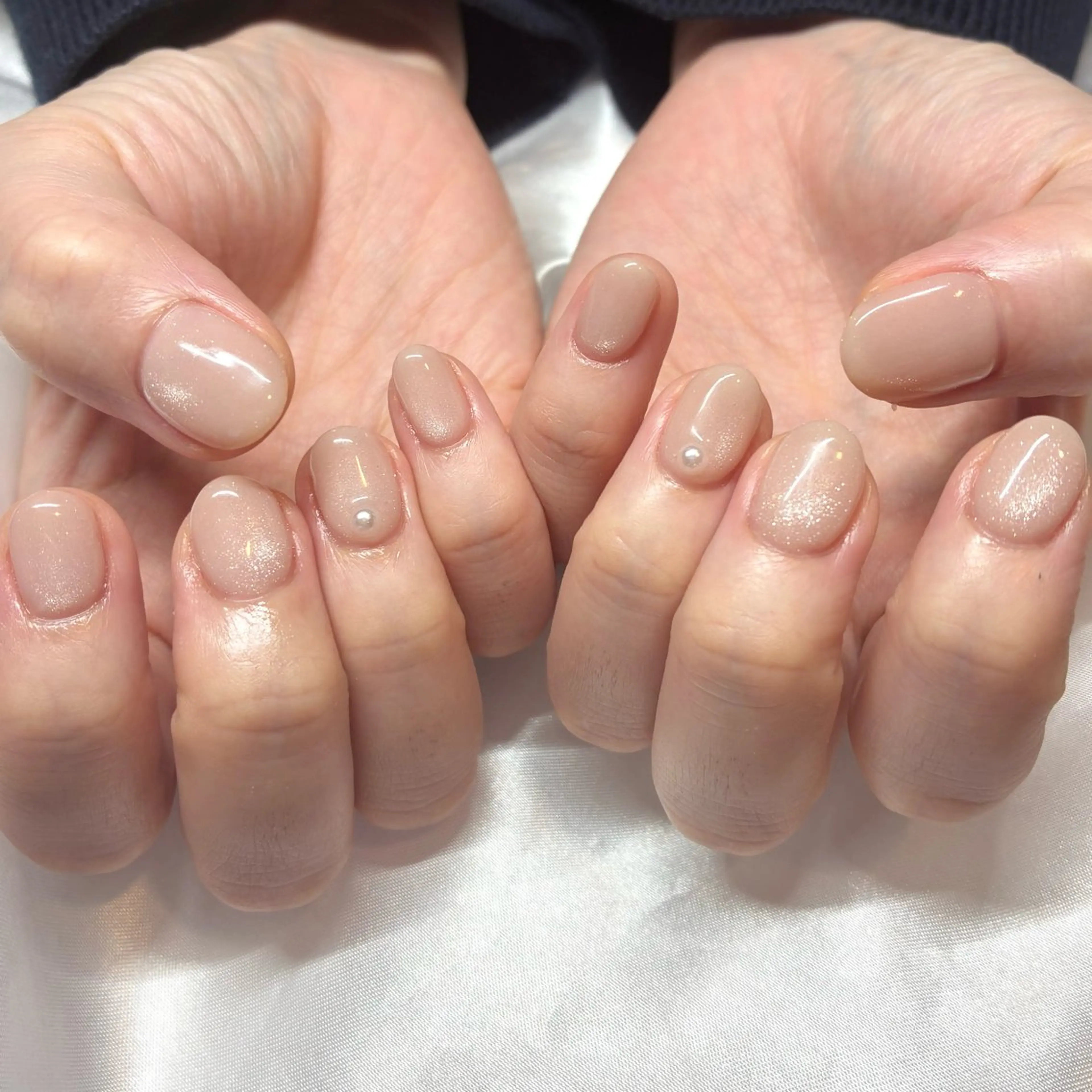 ネイル ジェルネイル マグネットネイル ハンドネイル Nail ヌシん家 AKANEのネイルデザイン