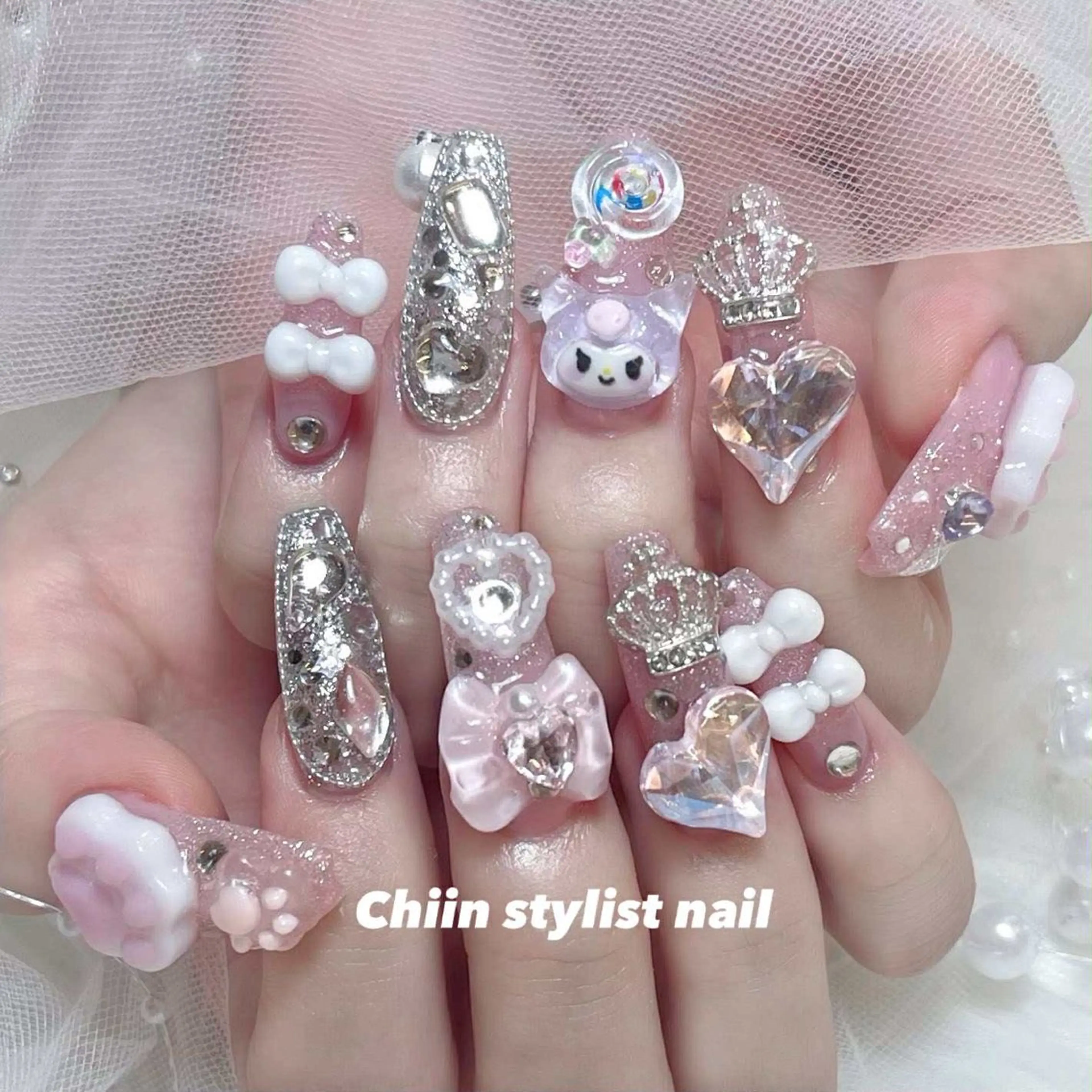 ミディアム Chiin Nail Stylistのネイルデザイン