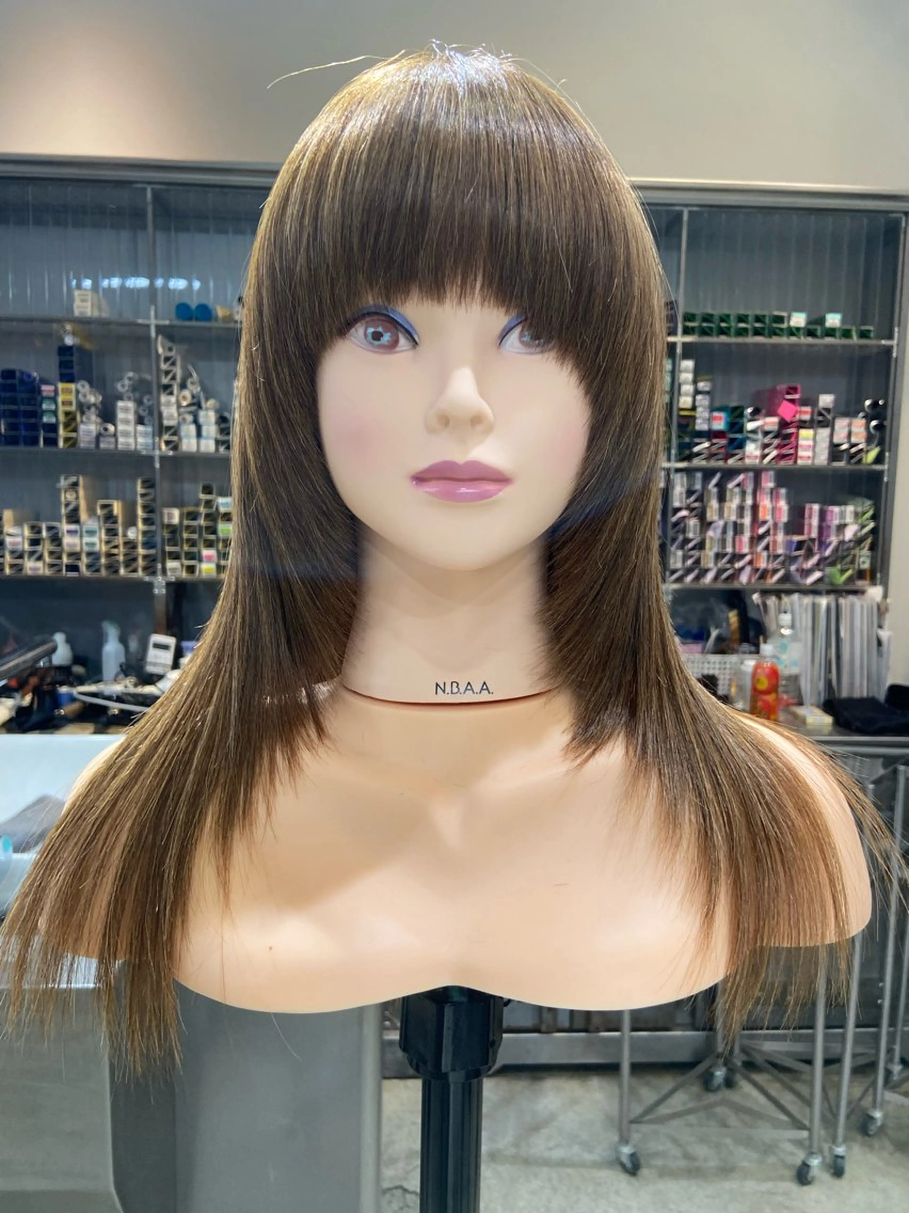 ロング WHAT COMES AROUND所属・園田 祥子のヘアスタイル