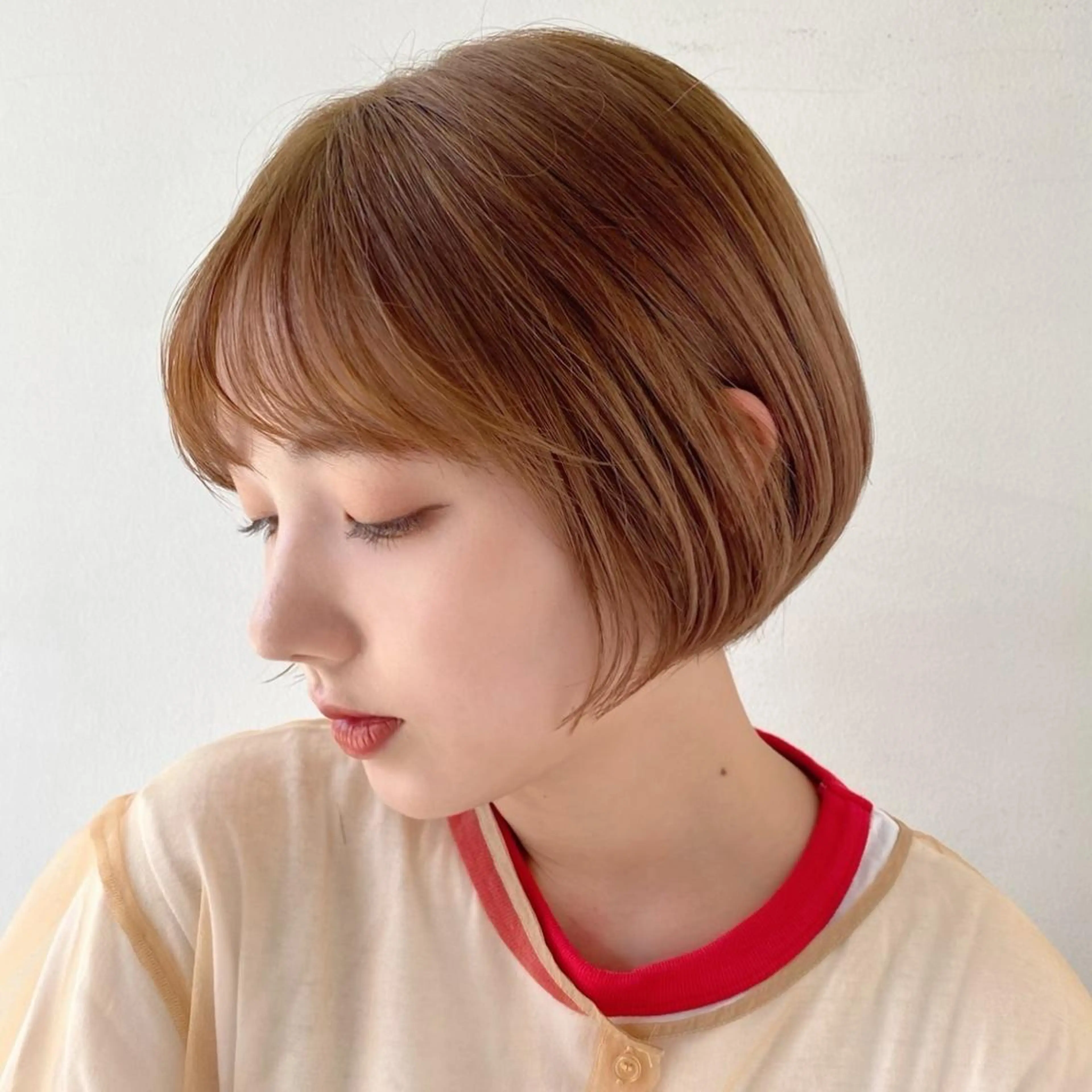 ショート ショートボブ ボブ ショートヘア 阪井 楓河のヘアスタイル