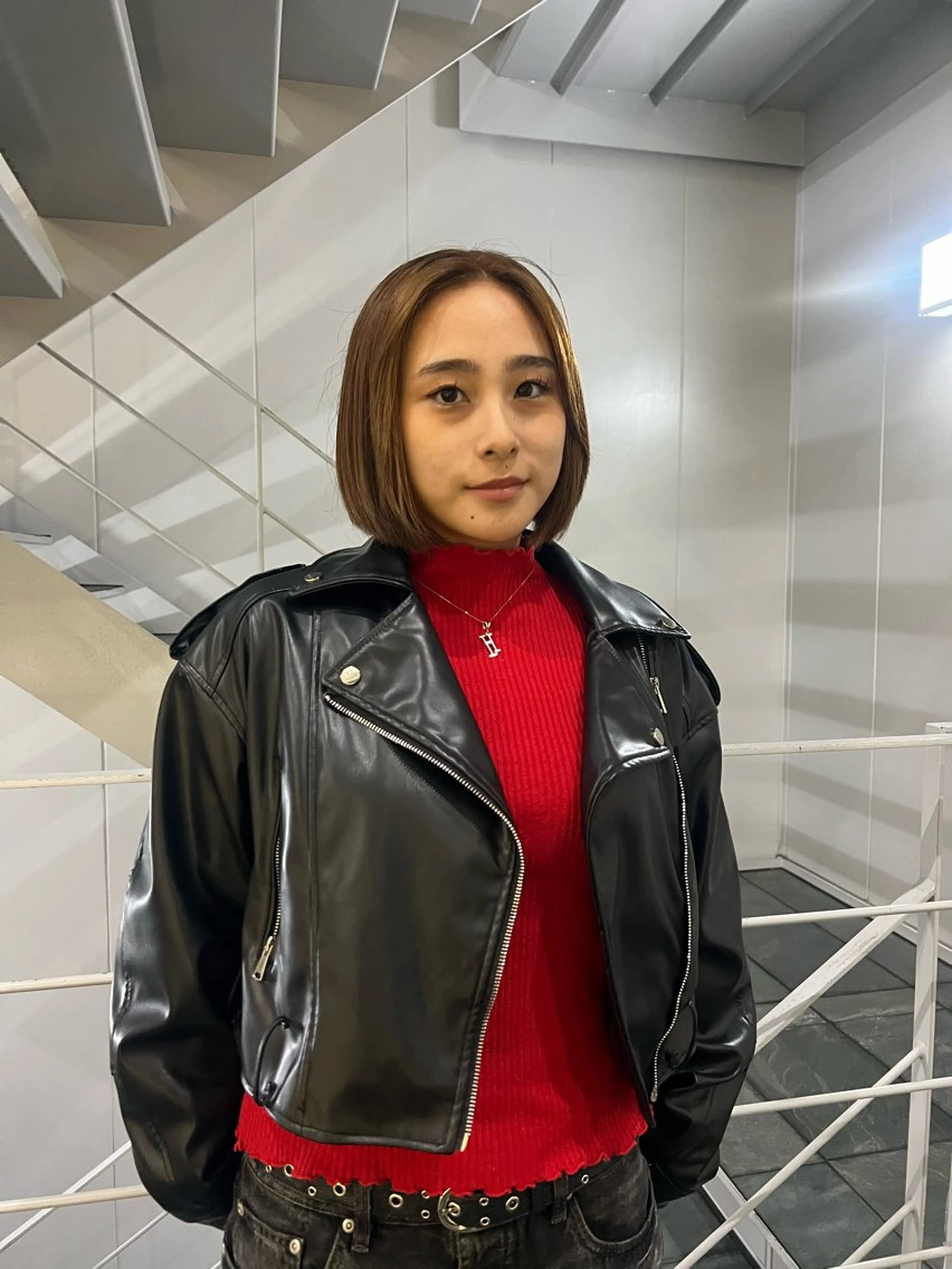 ショート ヘアカラー トリートメント 栄　mighty by H所属・田中 蘭菜のヘアスタイル