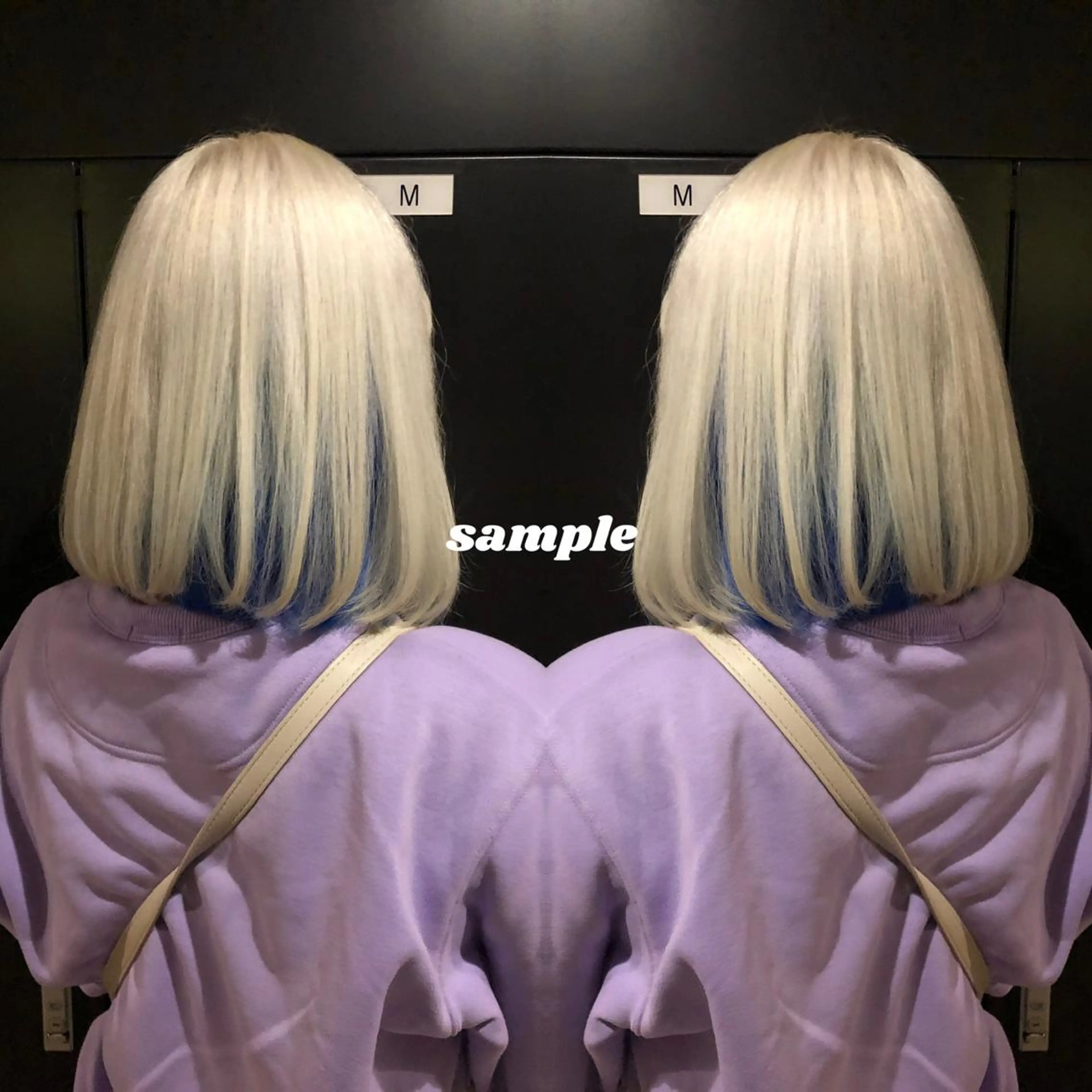 ミディアム ヘアアレンジ ボブ カット ヘアカラー Richromatic所属・M Jのヘアスタイル