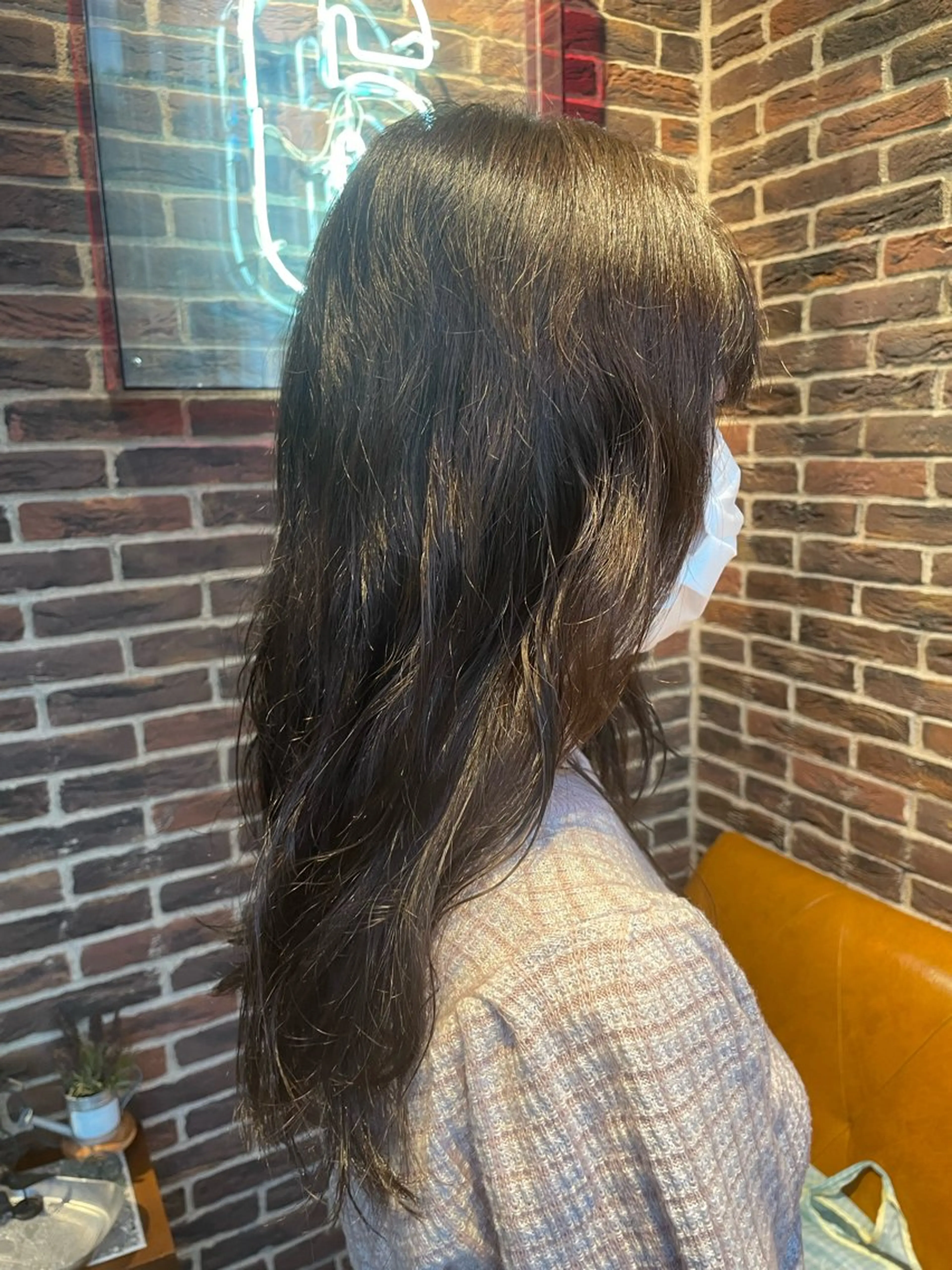 ロング カラー パーマ ヘアカラー Hair salon 6所属・照井 奈保子のヘアスタイル