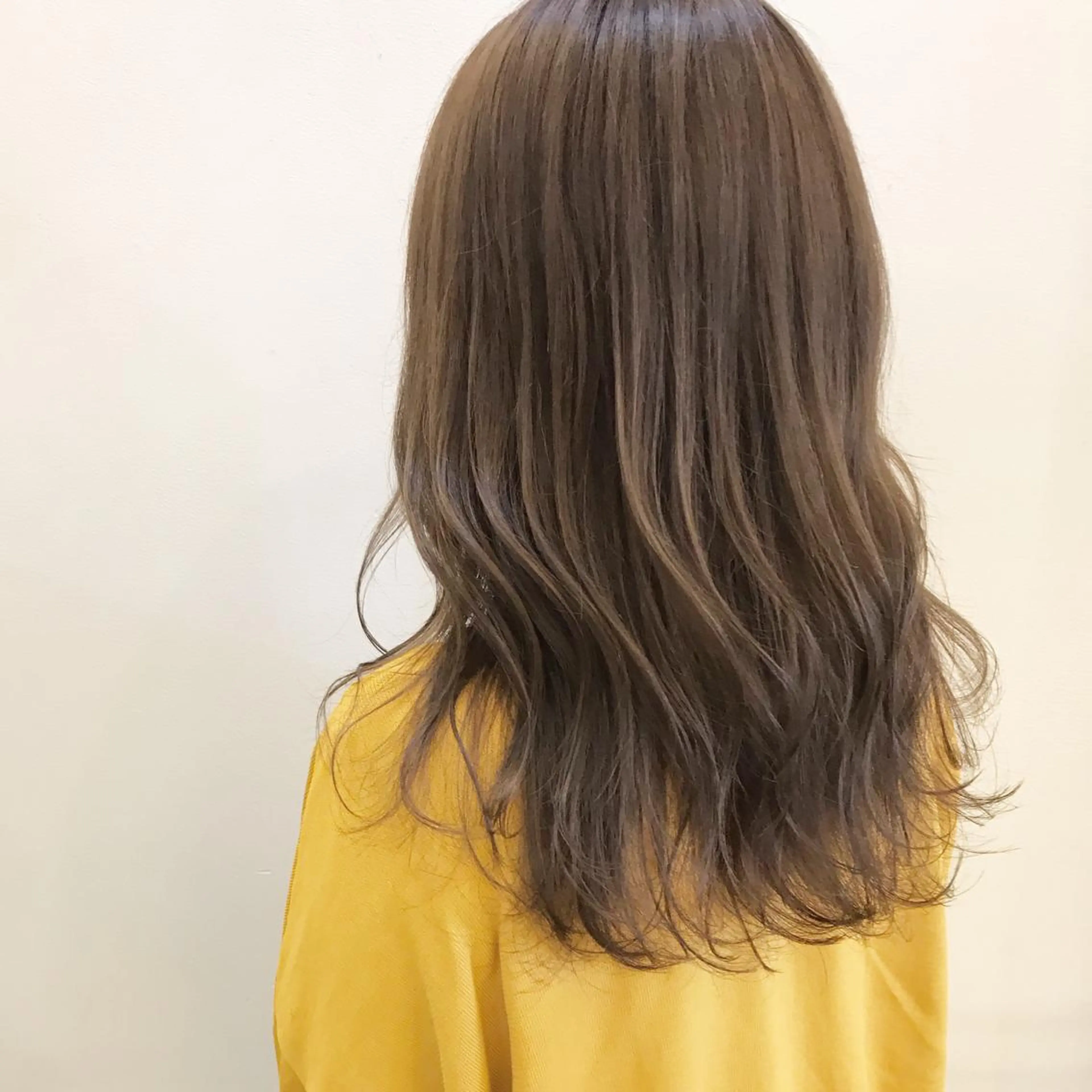 ミディアム カラー カット パーマ トリートメント 嶋佐 昌大 シマサマオのヘアスタイル