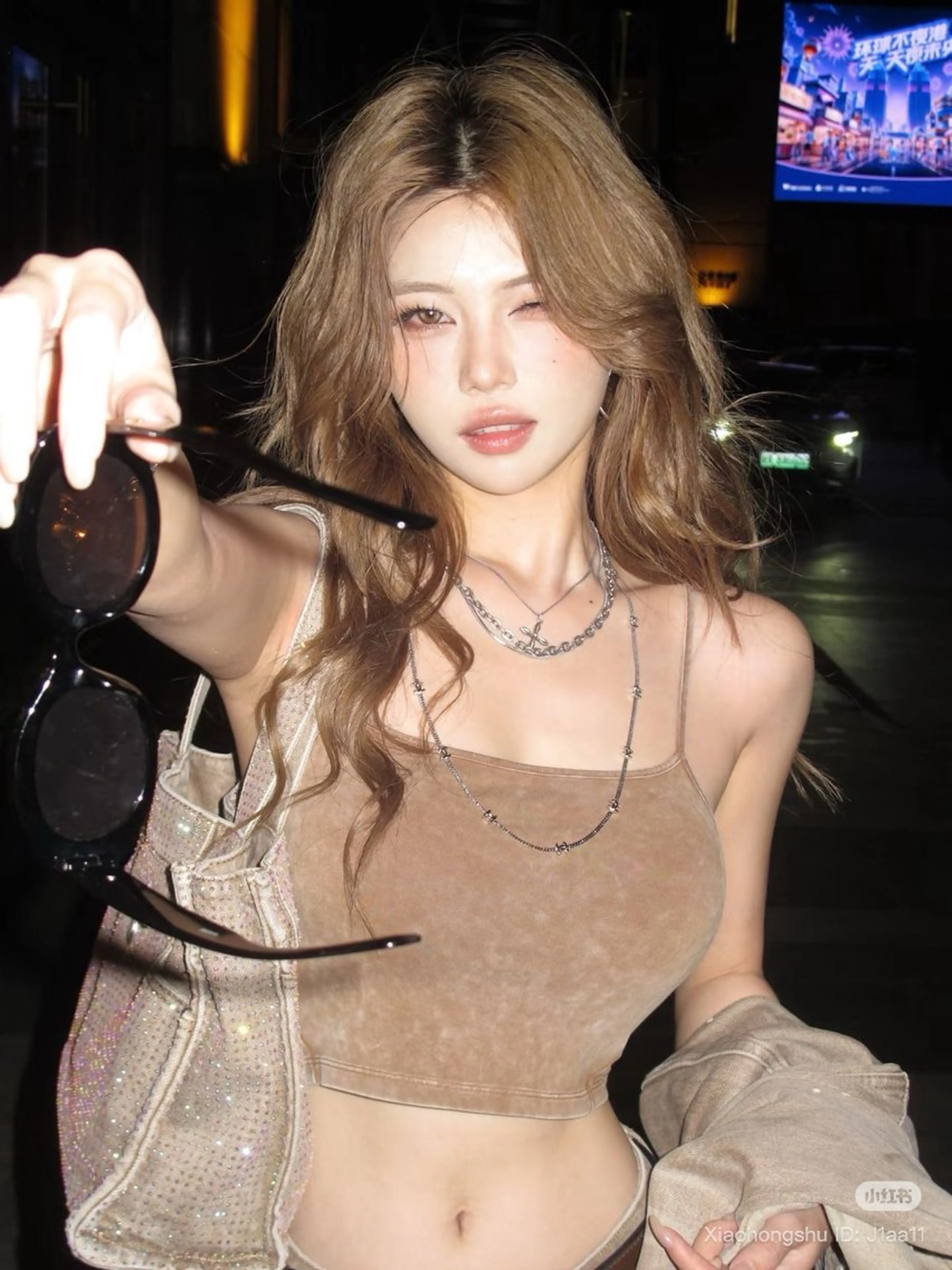 ロング ヘアカラー トリートメント 透明感ハイトーンヘア 🤍ririka🤍のヘアスタイル