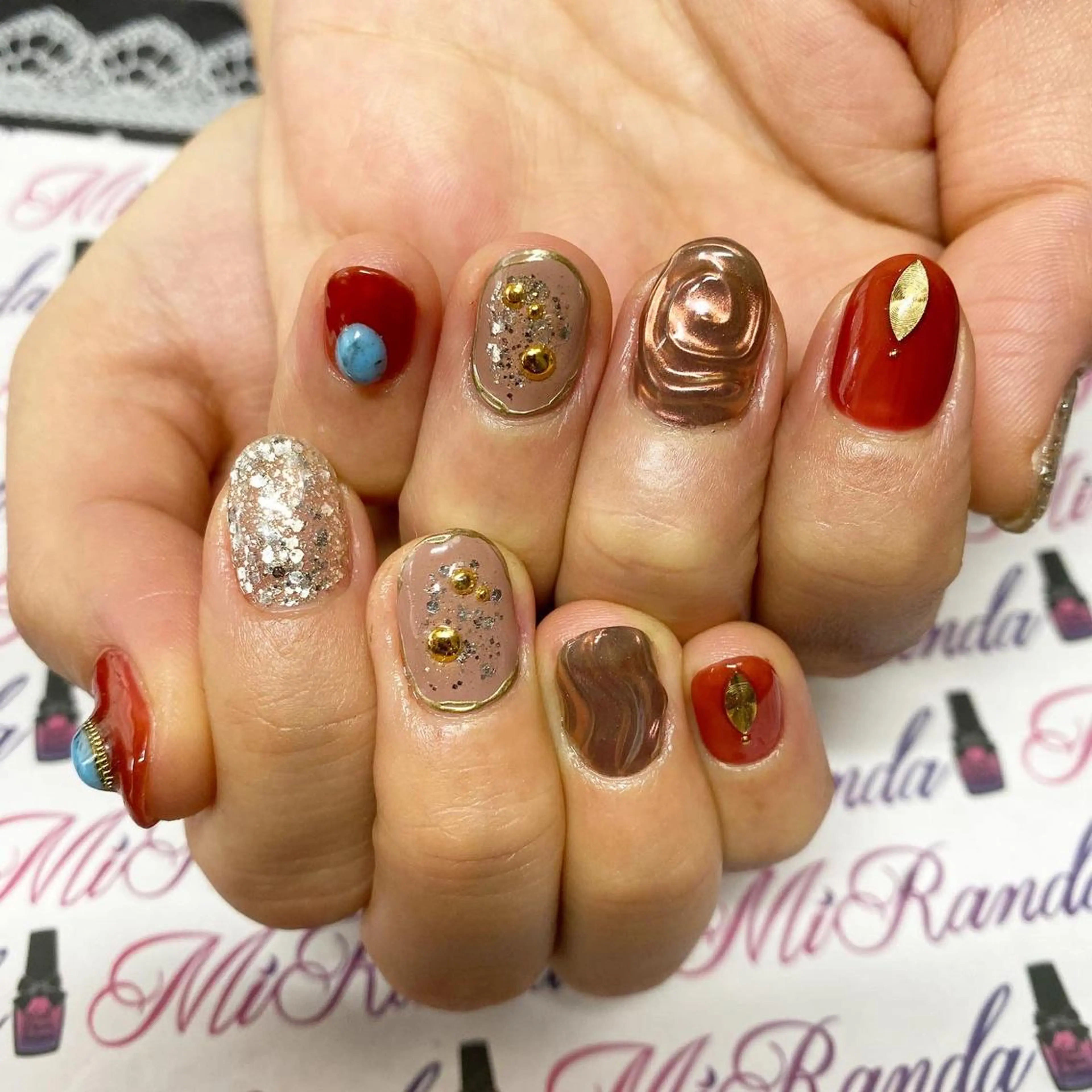 ネイル MiRanda Nail所属・MiRanda 保坂 舞のネイルデザイン