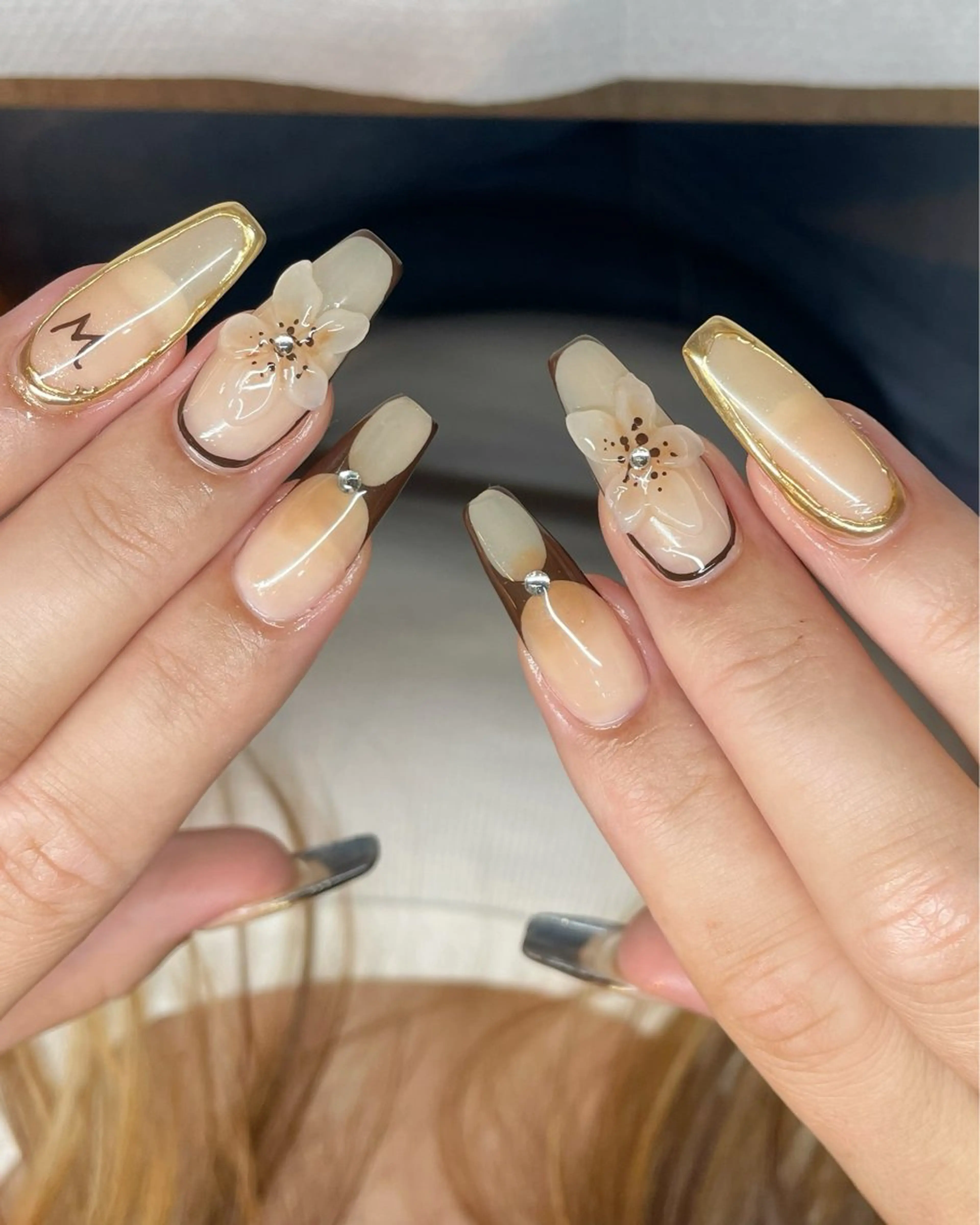 ネイル ハンドネイル M Nails Bar at blühen village所属・M Nails Barのネイルデザイン