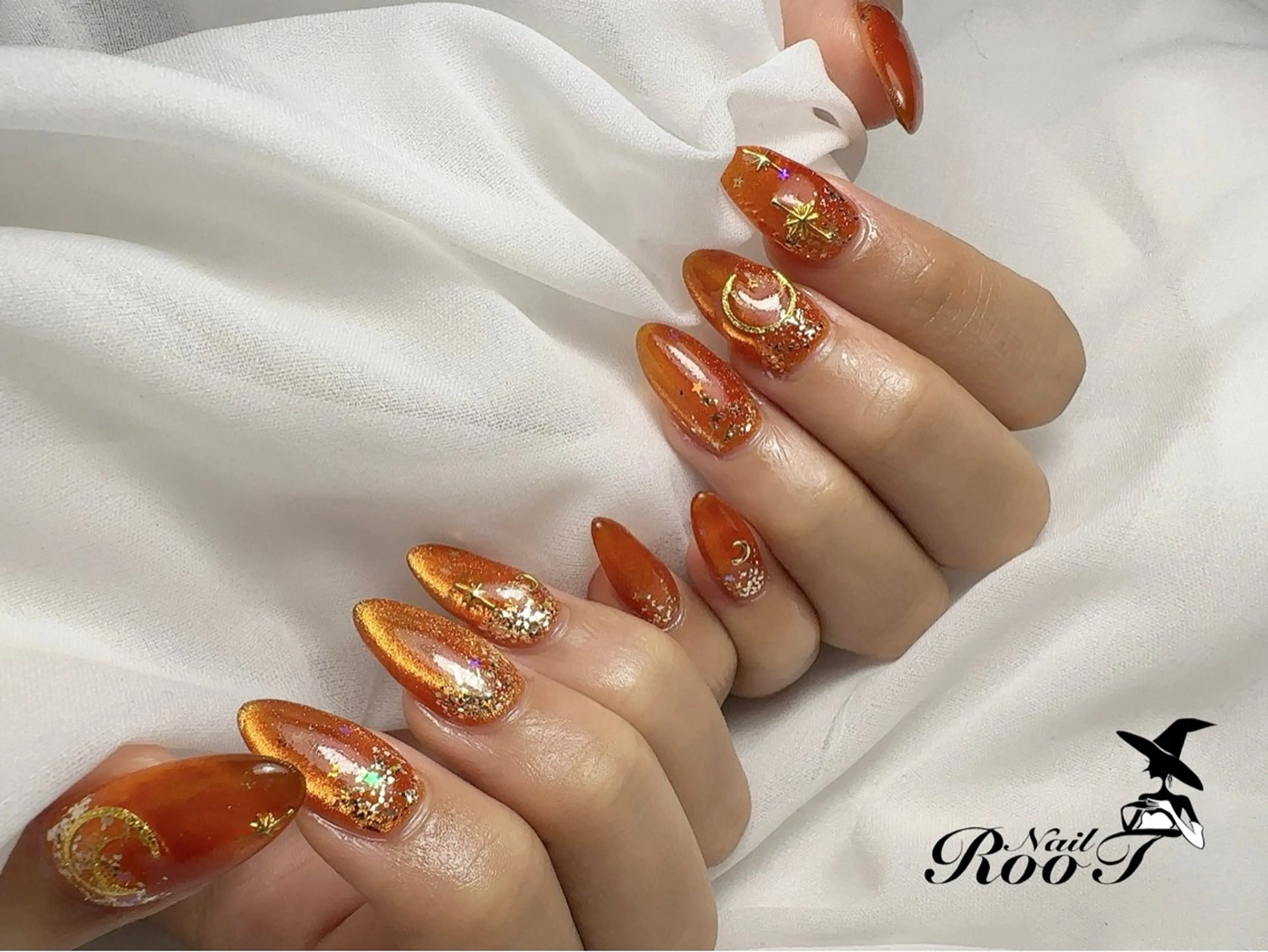 ネイル マグネットネイル ハンドネイル RooT Nailのネイルデザイン