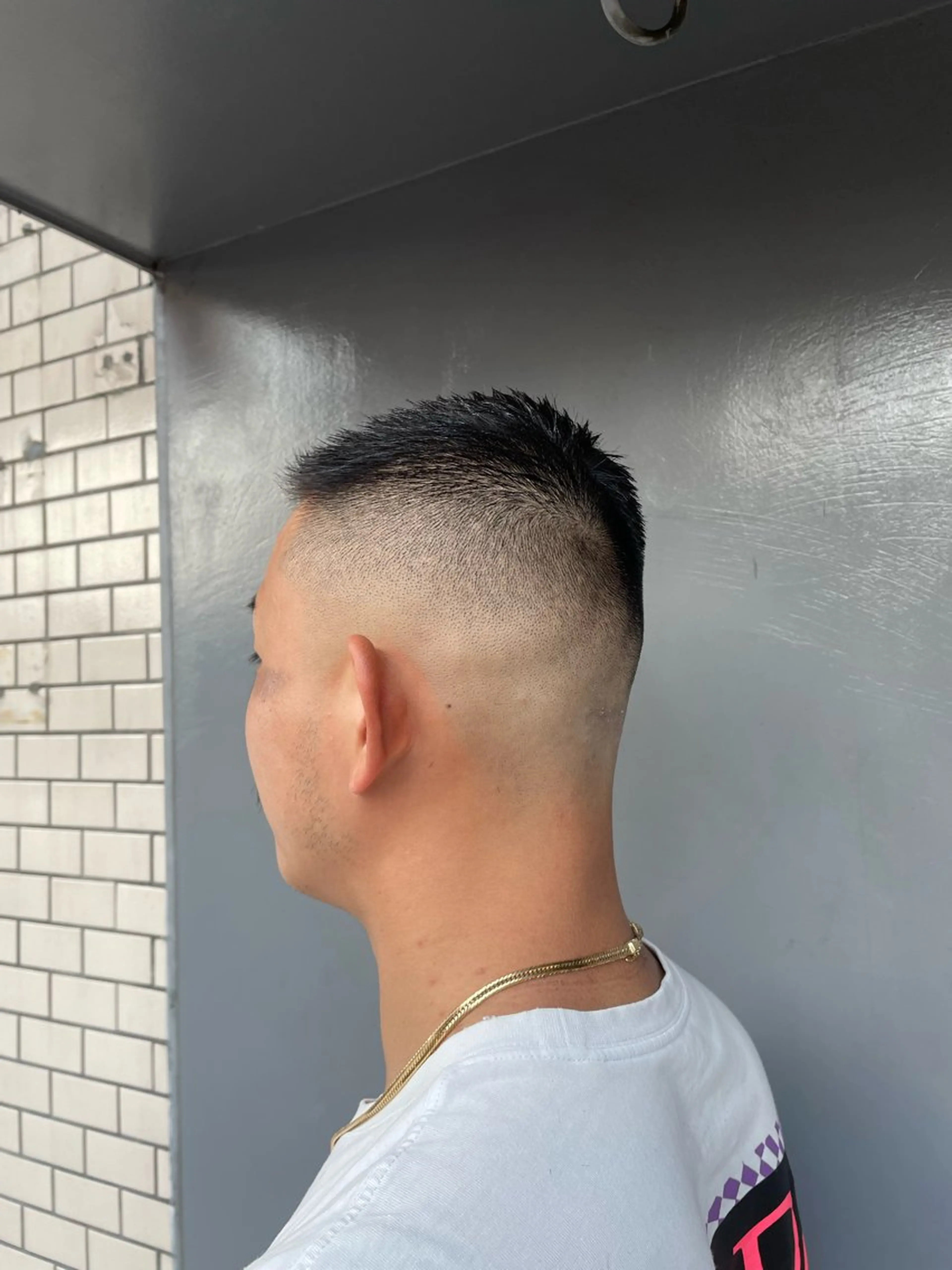 ショート メンズ フェードカット FADE&LINE登戸店所属・🔥メンズ専門 美容師🔥 柳澤陵心のヘアスタイル