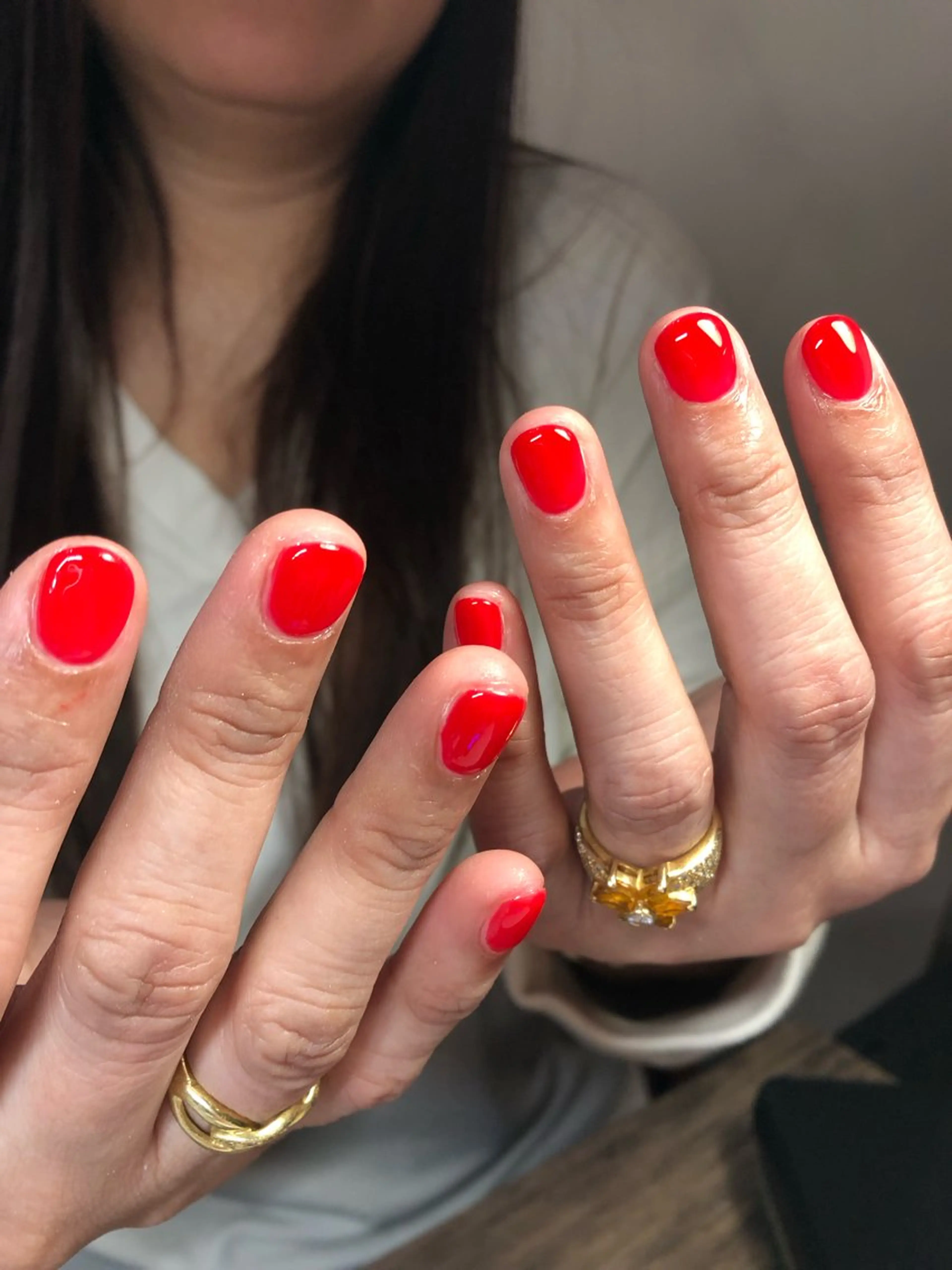 ネイル ワンカラーネイル asumi's nice  nails所属・小西 明日美のネイルデザイン