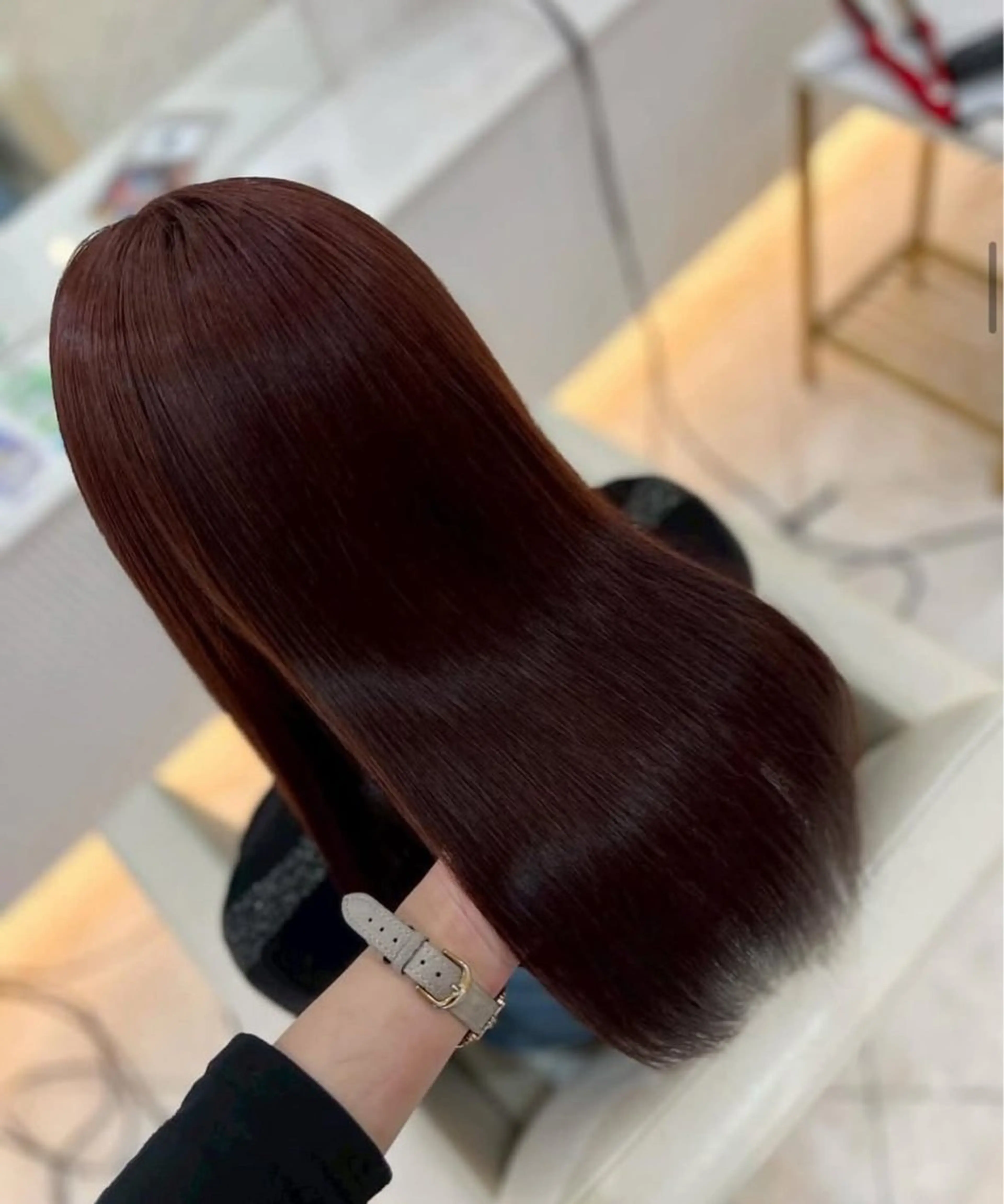 ロング ヘアカラー Charm久留米所属・冨吉 咲笑のヘアスタイル