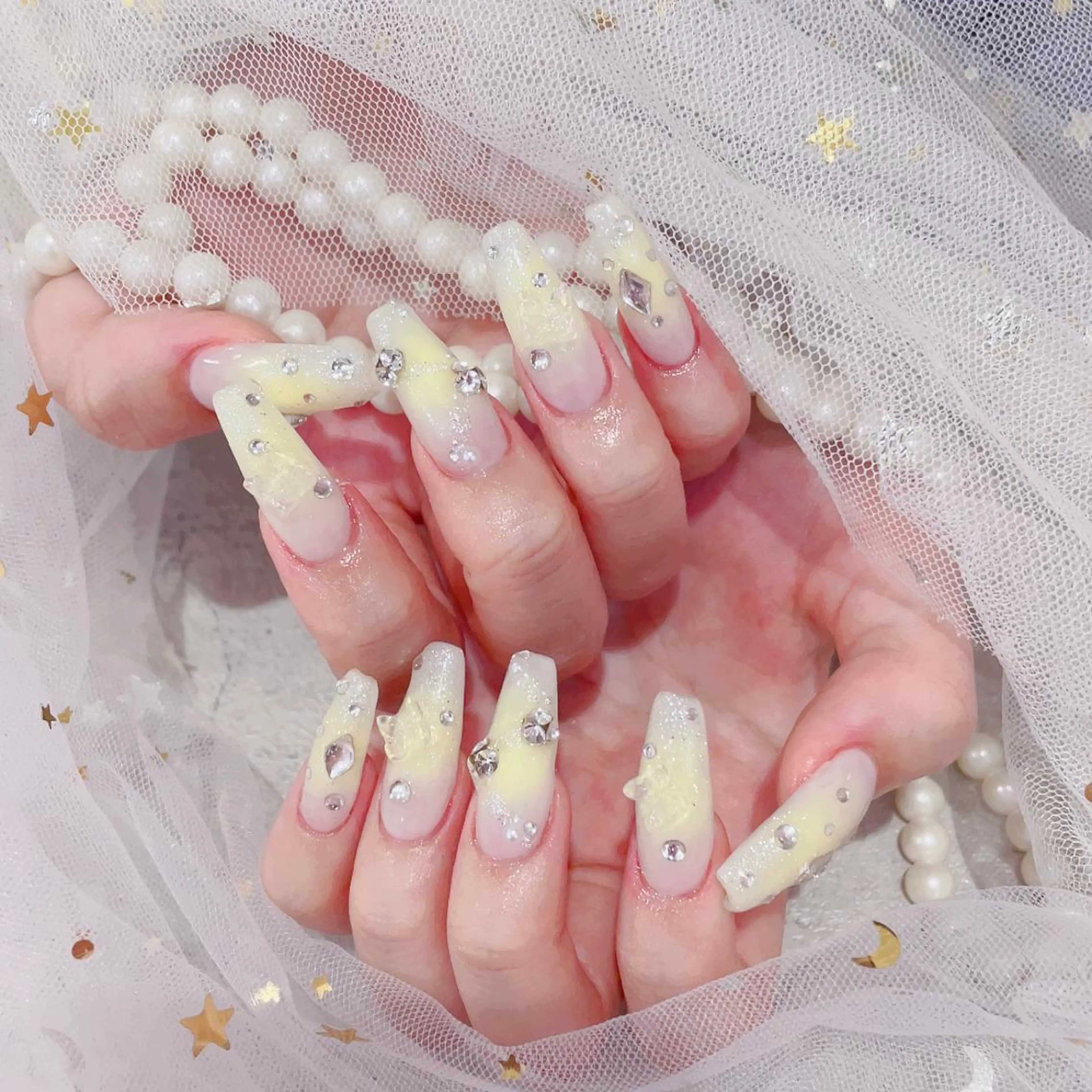 ロング ネイル cho nailのネイルデザイン