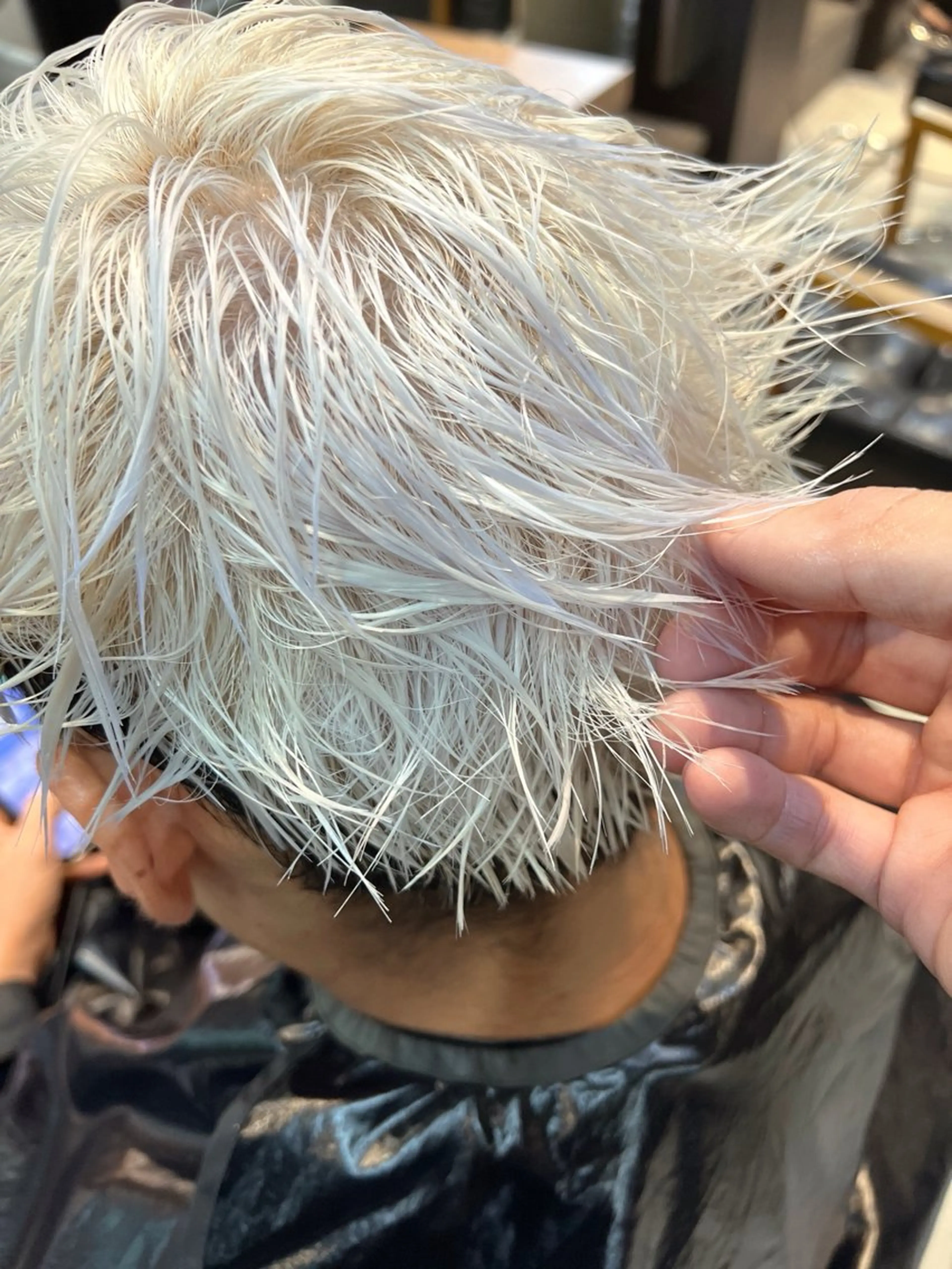 カラー daiki 原宿のヘアスタイル