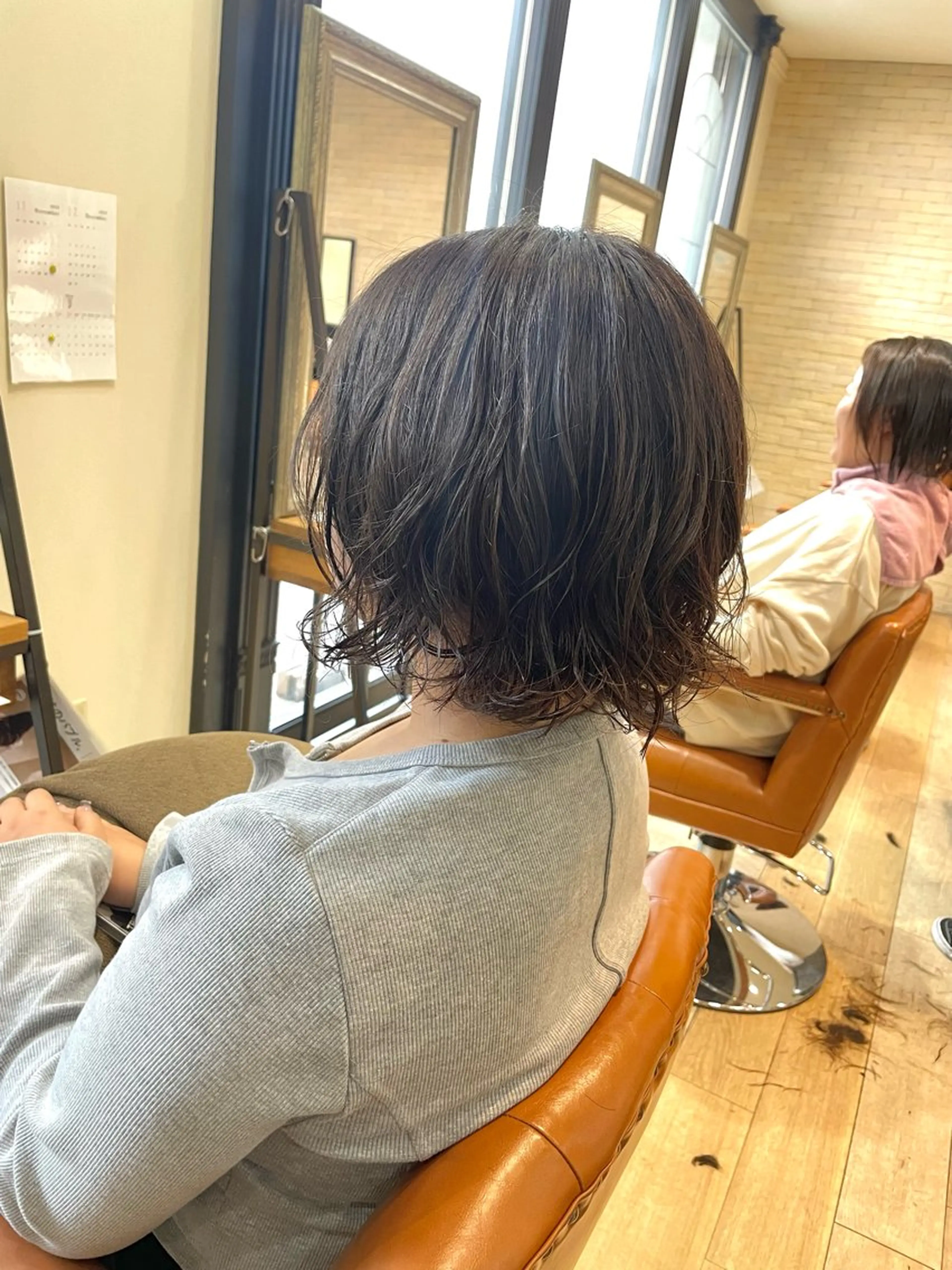 ミディアム 亀川蓮 Agu hairのヘアスタイル