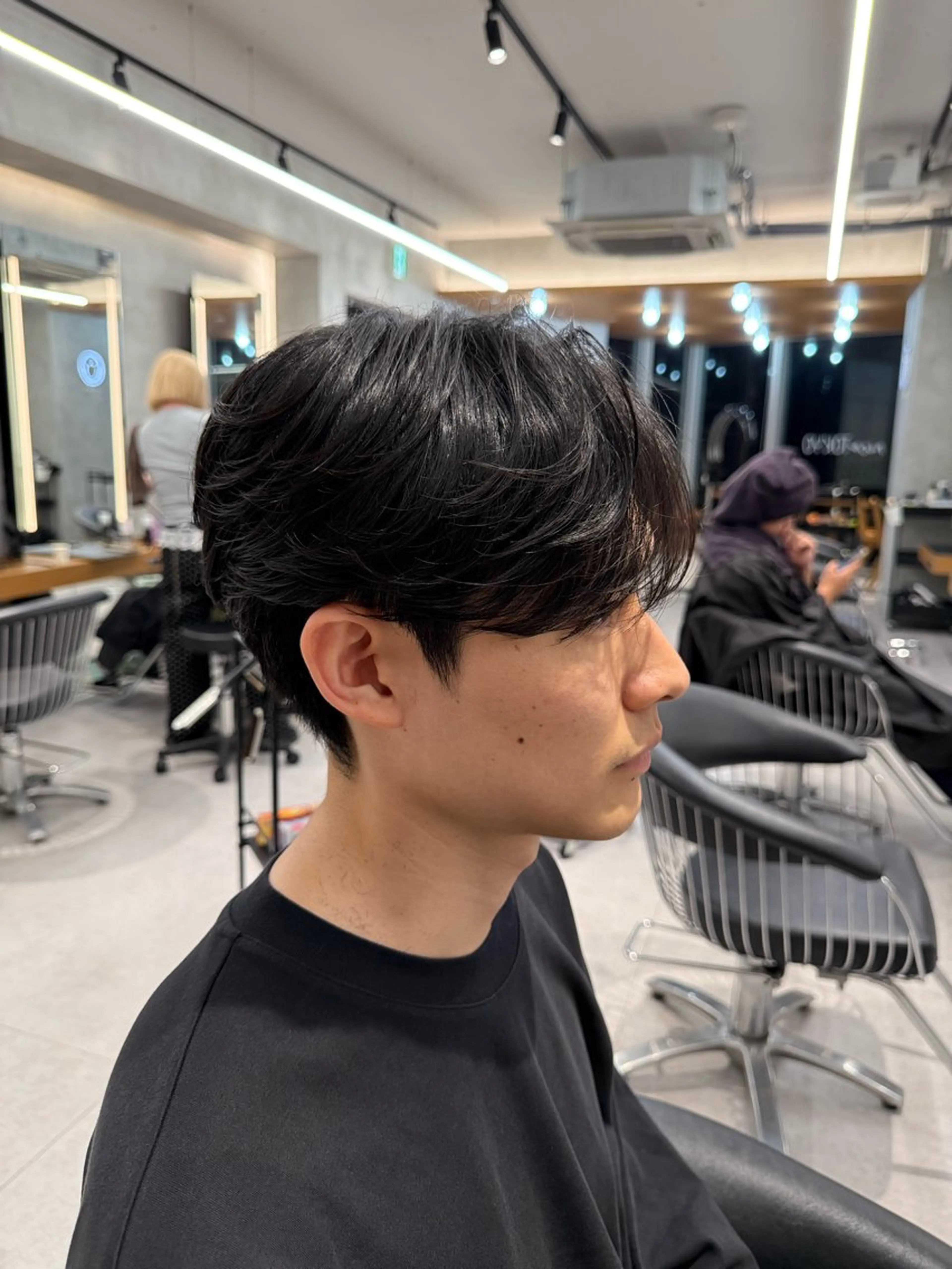 ショート パーマ メンズ nico TOKYO所属・ニュアンスパーマ/ 髪質改善🌈ﾊﾂﾞｷのヘアスタイル