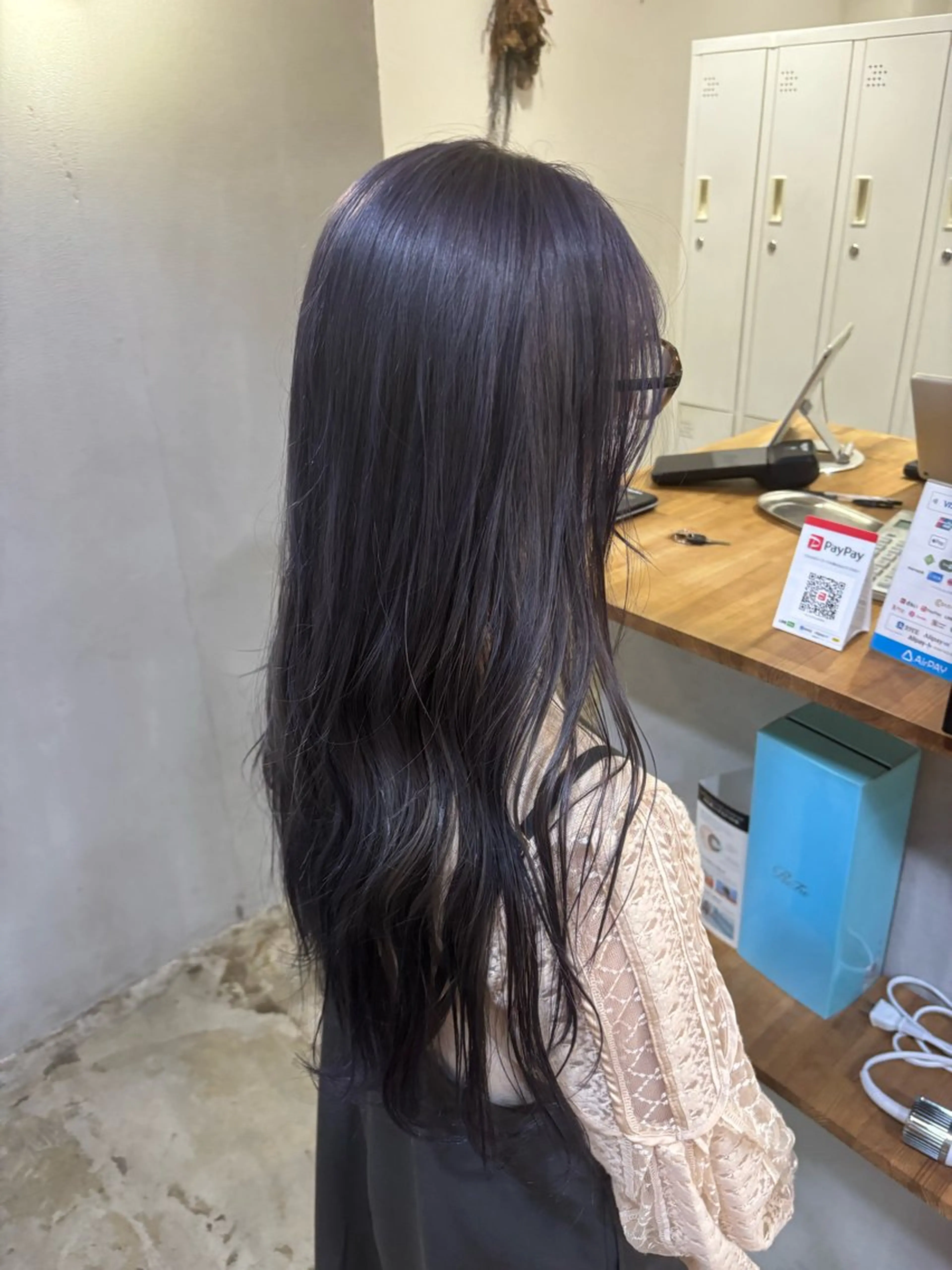 ロング カラー カット ヘアカラー トリートメント mono / Manatoのヘアスタイル