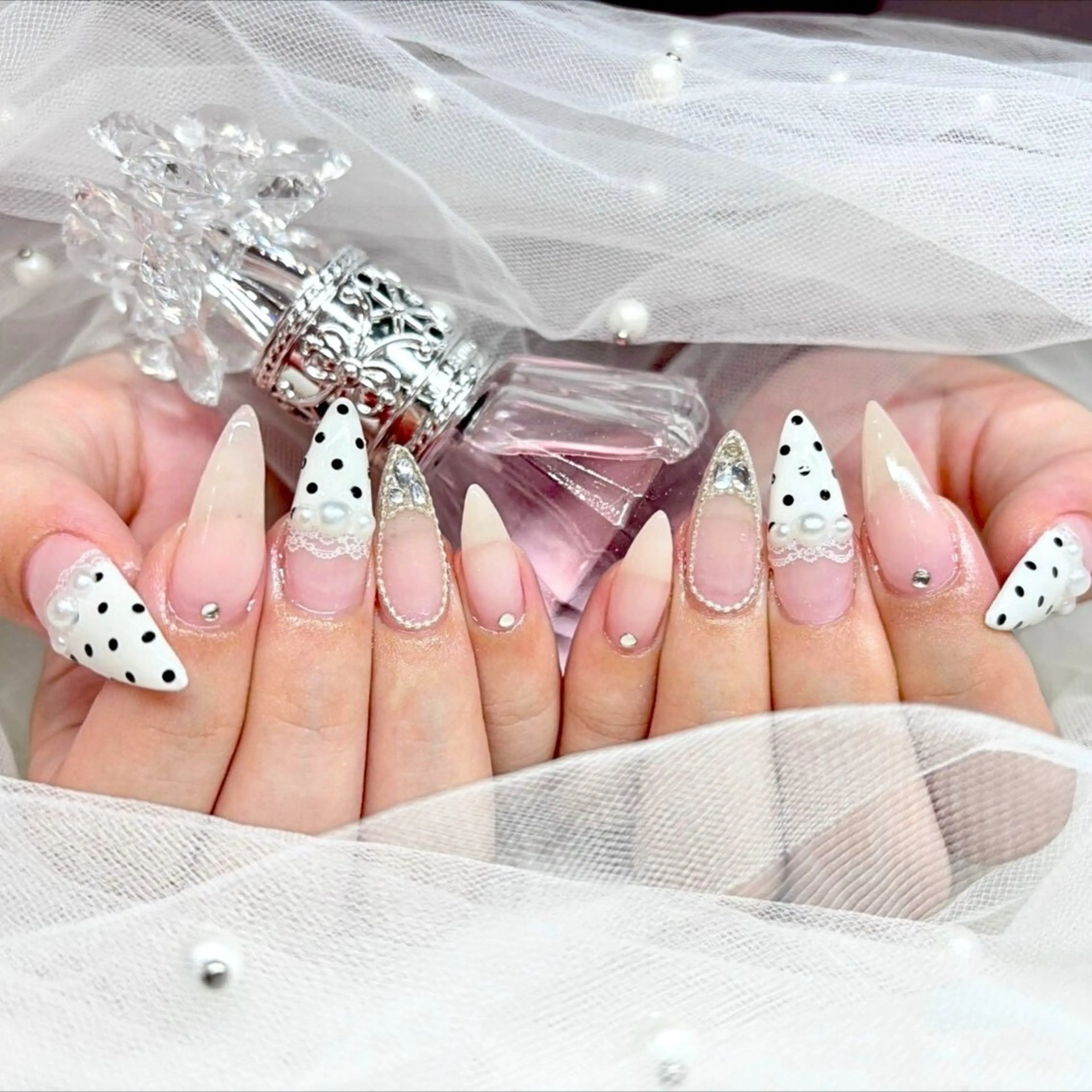 【オフなし】長さ出し10本＋持ち込みデザイン🎀 ⸝⋆⸝⋆の写真