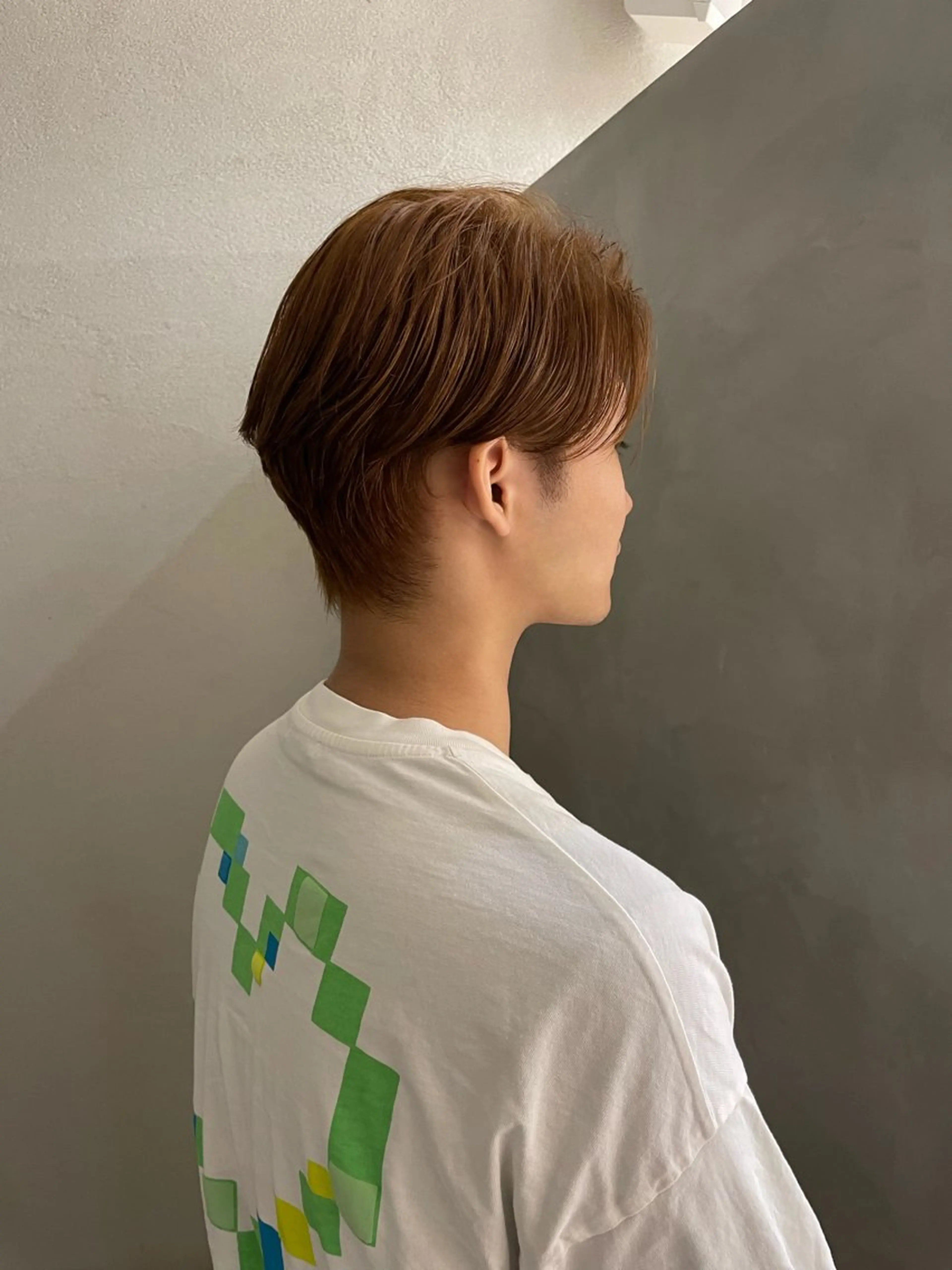 カラー ショートカット メンズカット/夕海のヘアスタイル