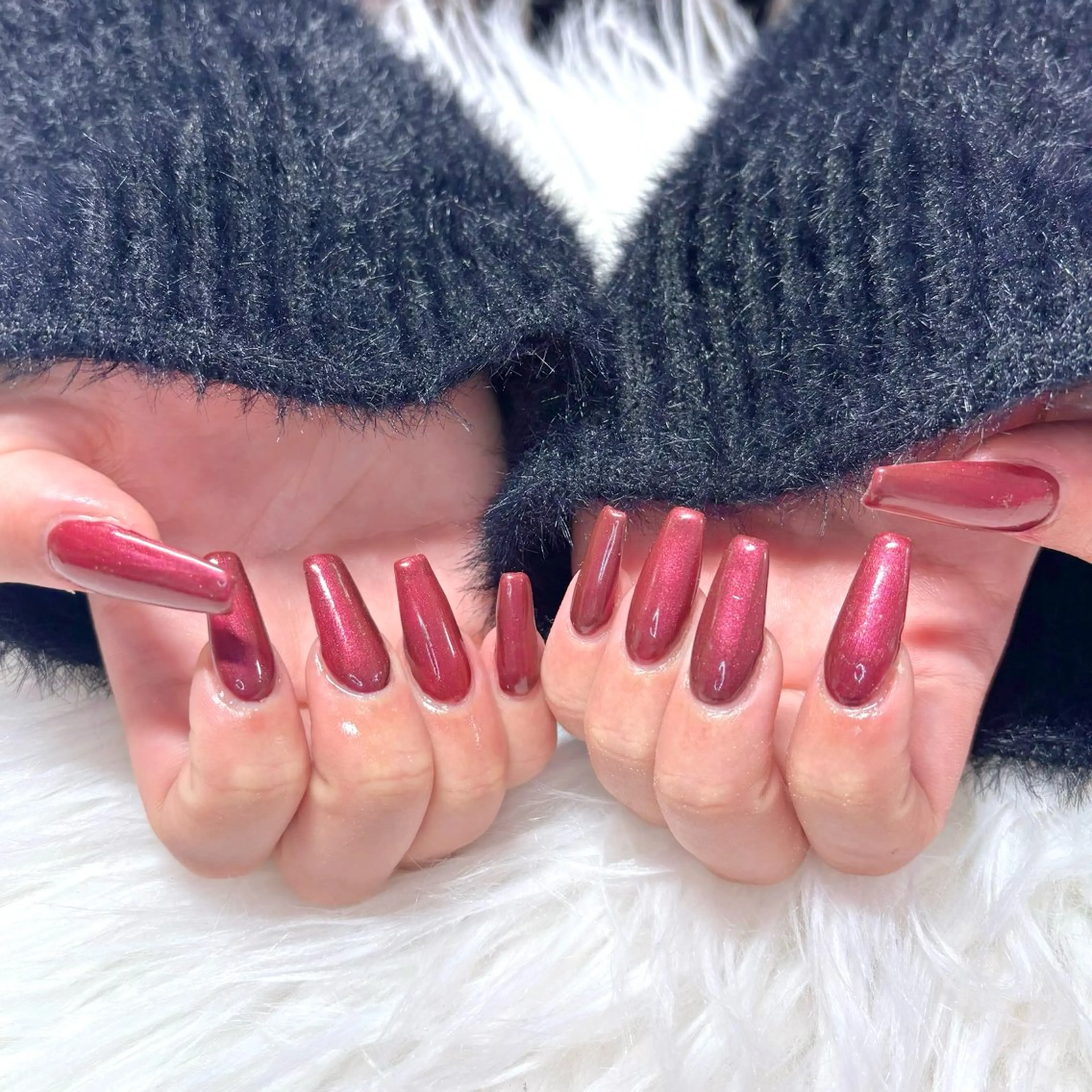 ネイル ワンカラーネイル スカルプネイル ハンドネイル Noix nailのネイルデザイン