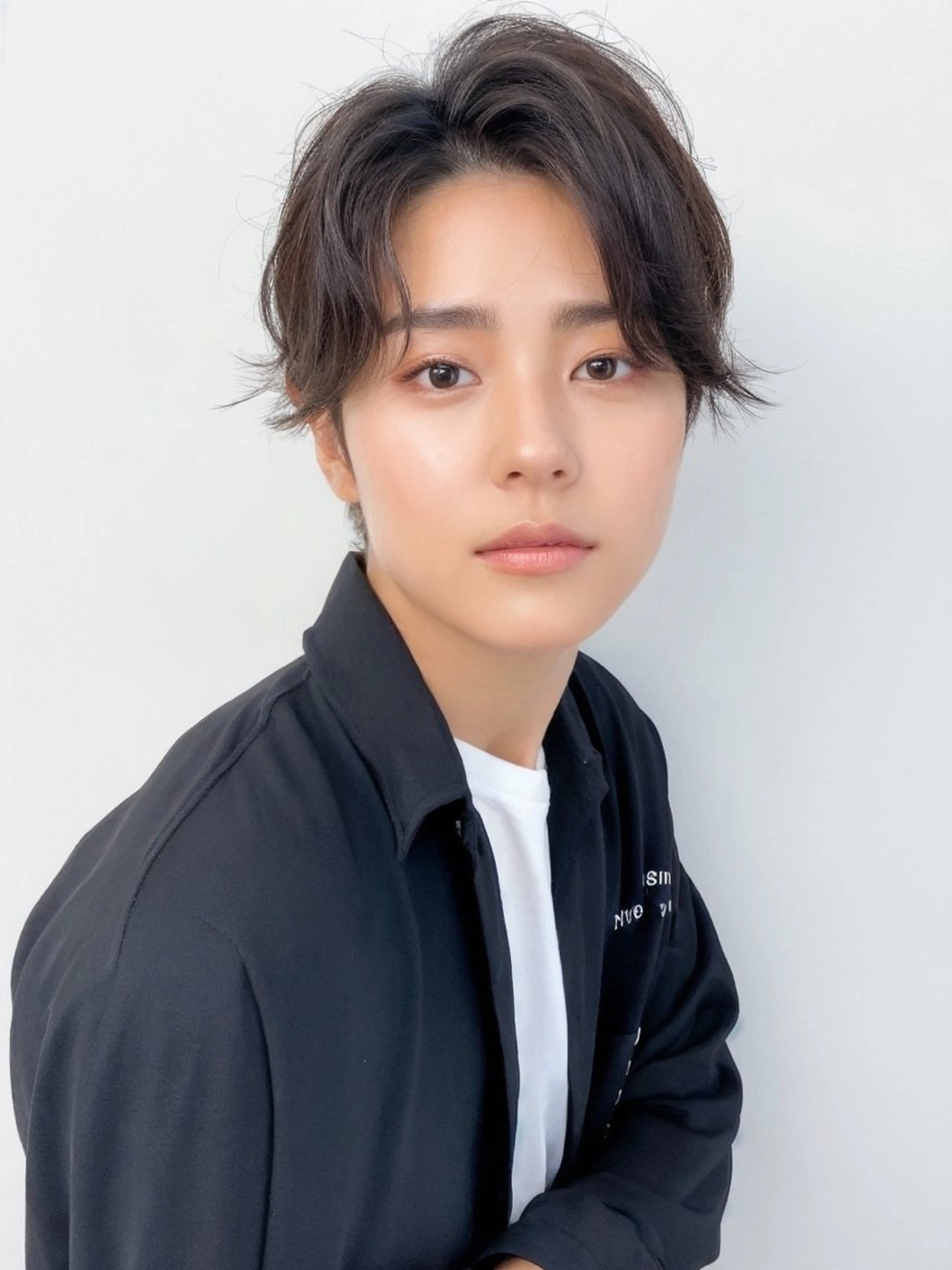 U24🌷/メンズカット/ニュアンスセンターパート💇🏻❤️の写真