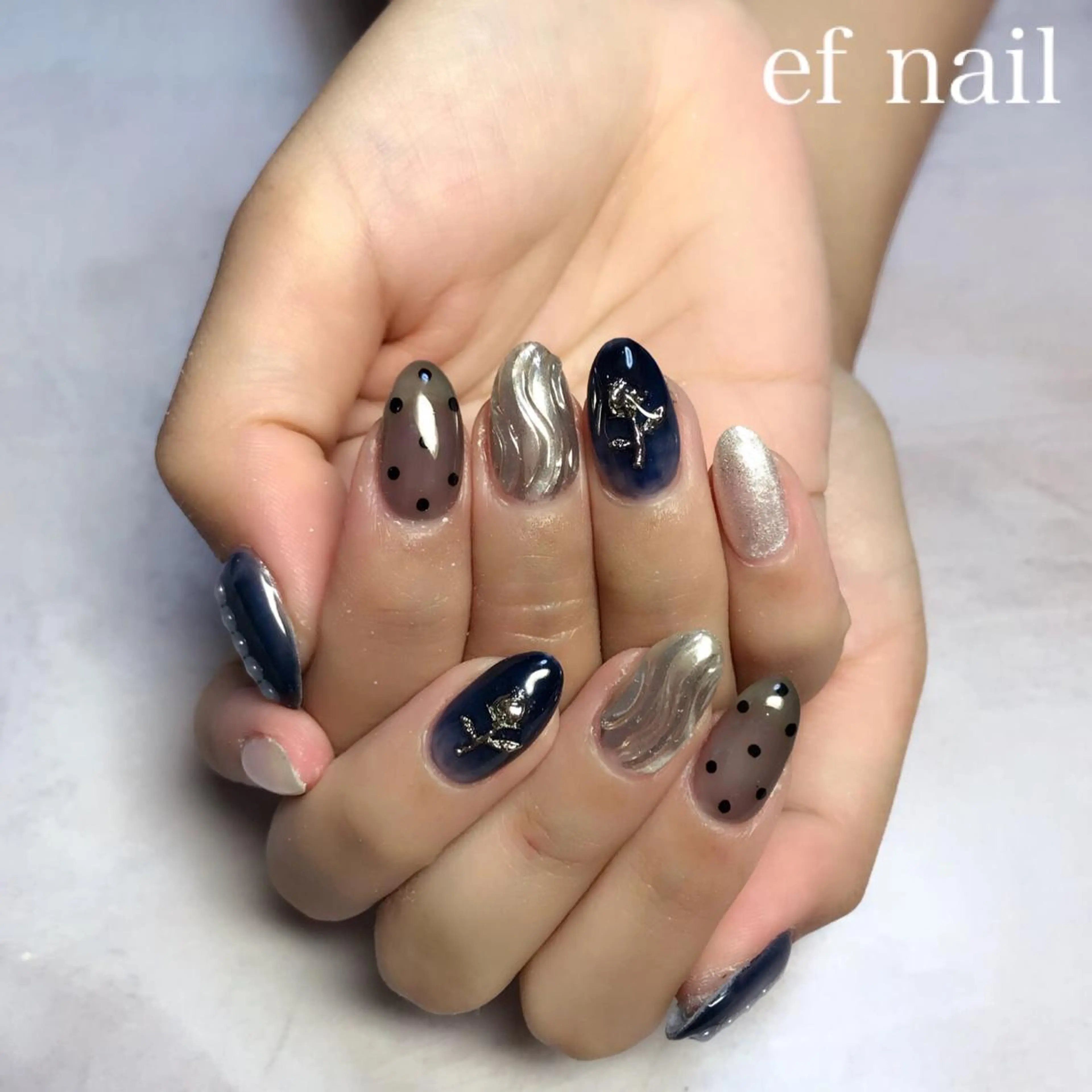 ネイル ハンドネイル ef nailのネイルデザイン
