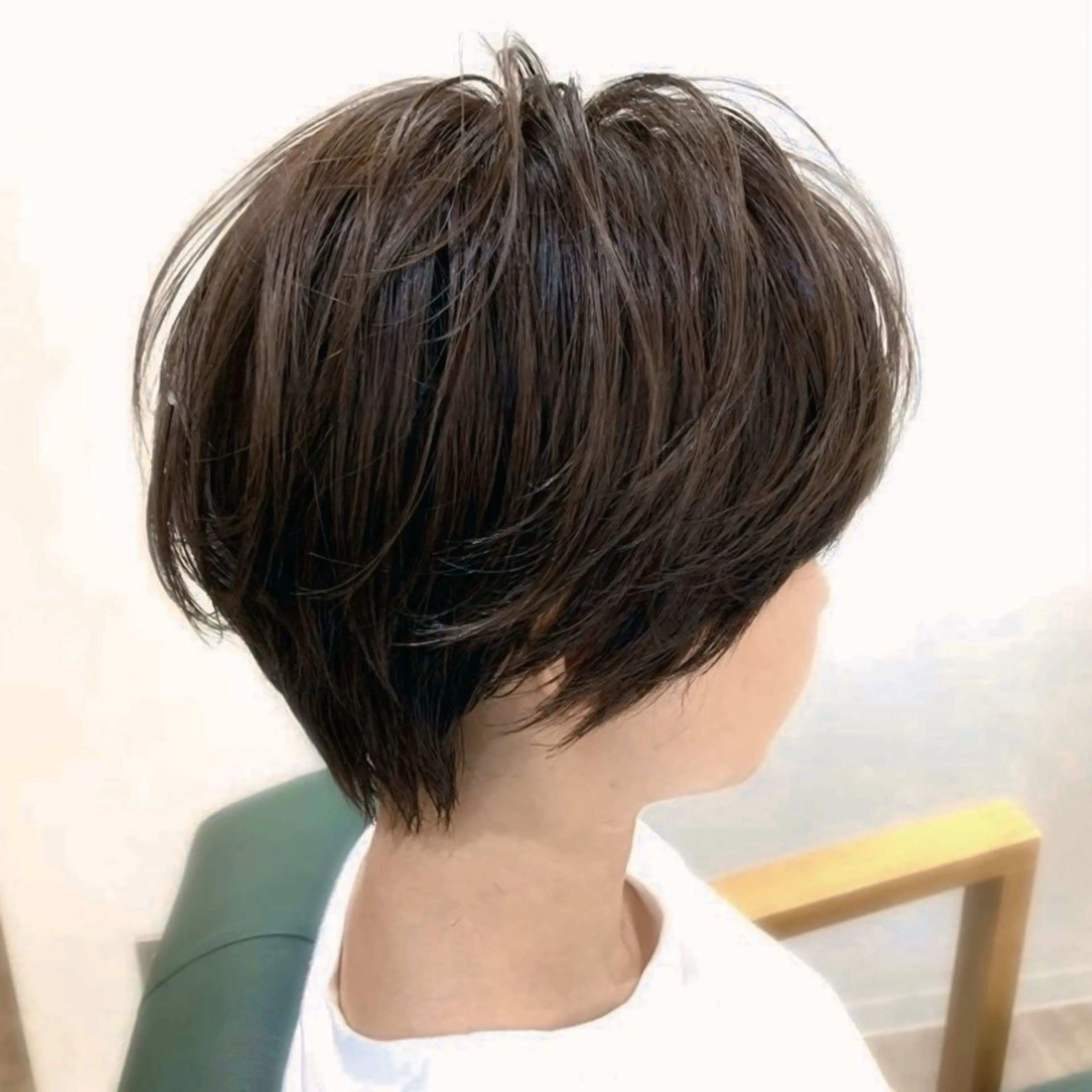 ショート カラー カット ヘアカラー トリートメント 前田 健太のヘアスタイル