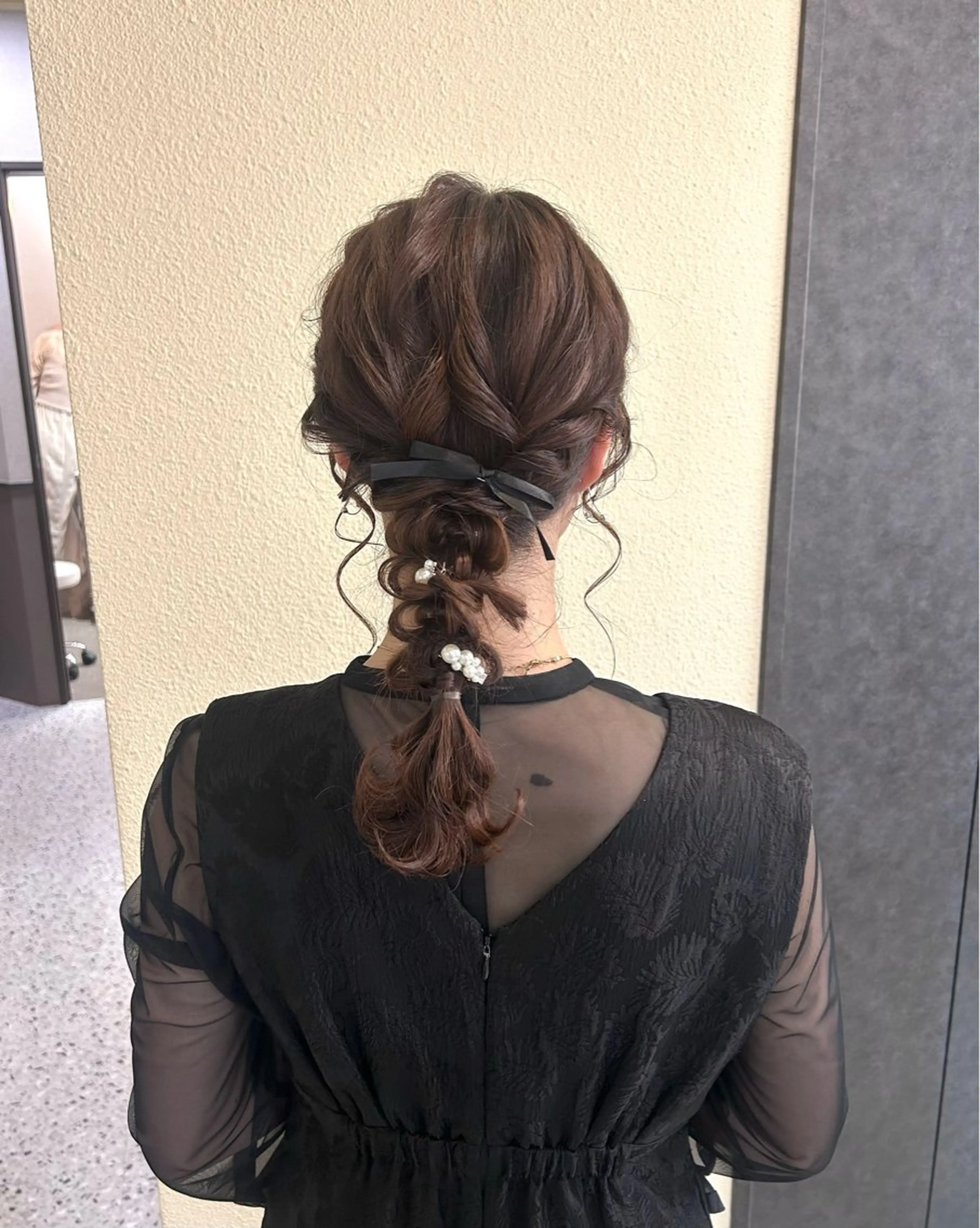 セミロング ヘアセット 平沼 葉津紀のその他イメージ