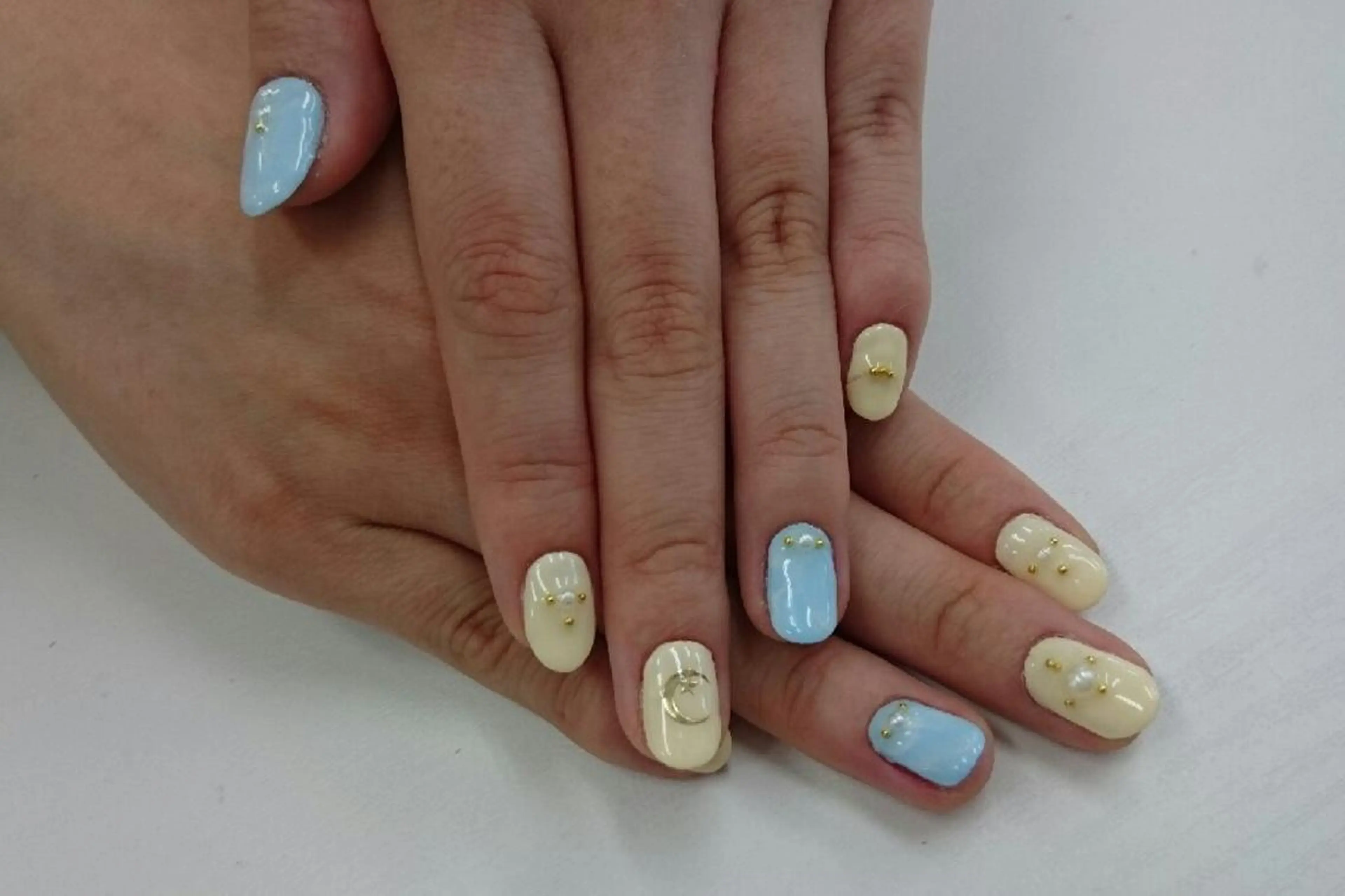 ミディアム ネイル nail salon Blancのネイルデザイン