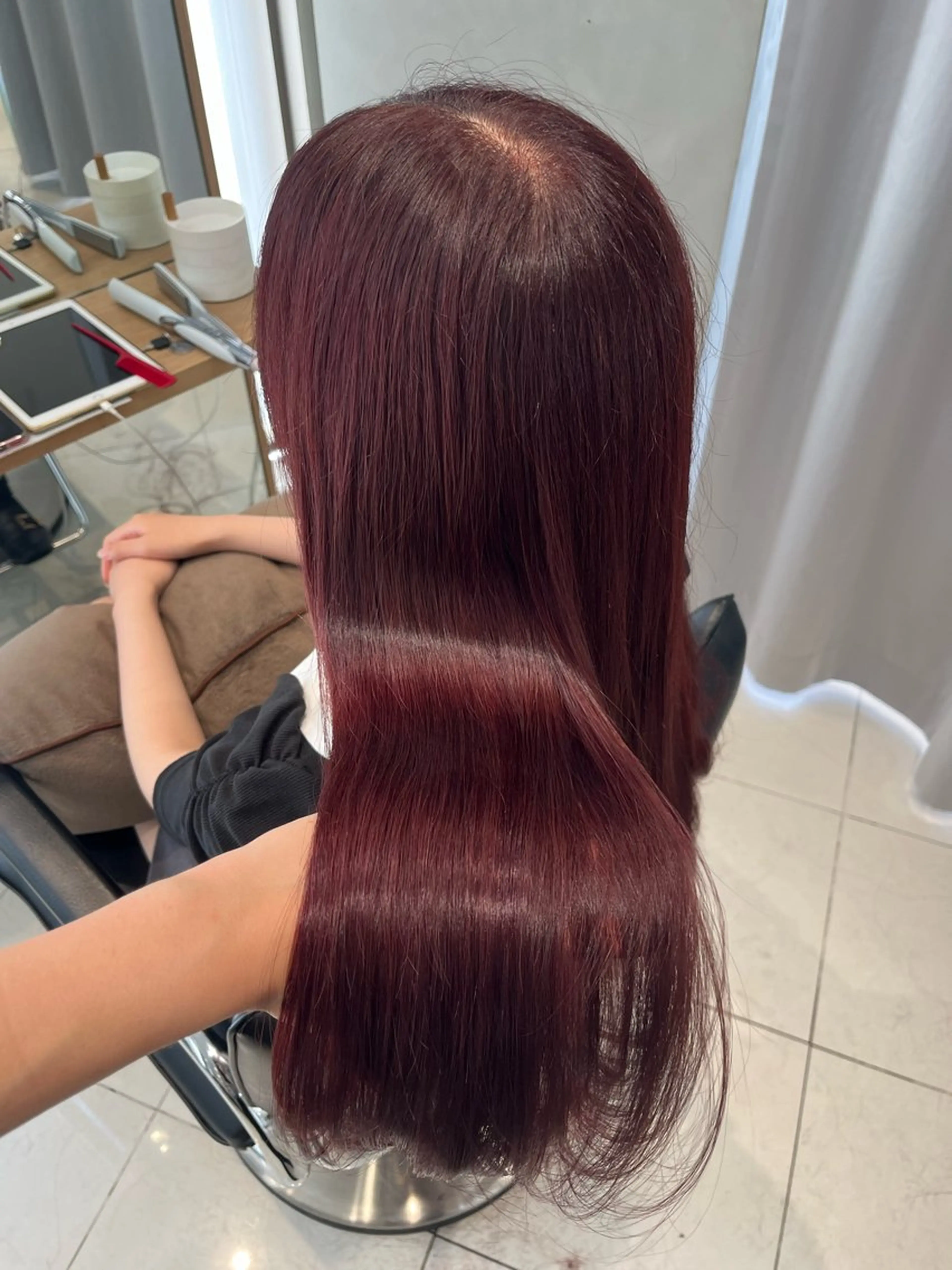 ロング ヘアカラー トリートメント ヘアセット stylist ◎RUKI.のヘアスタイル