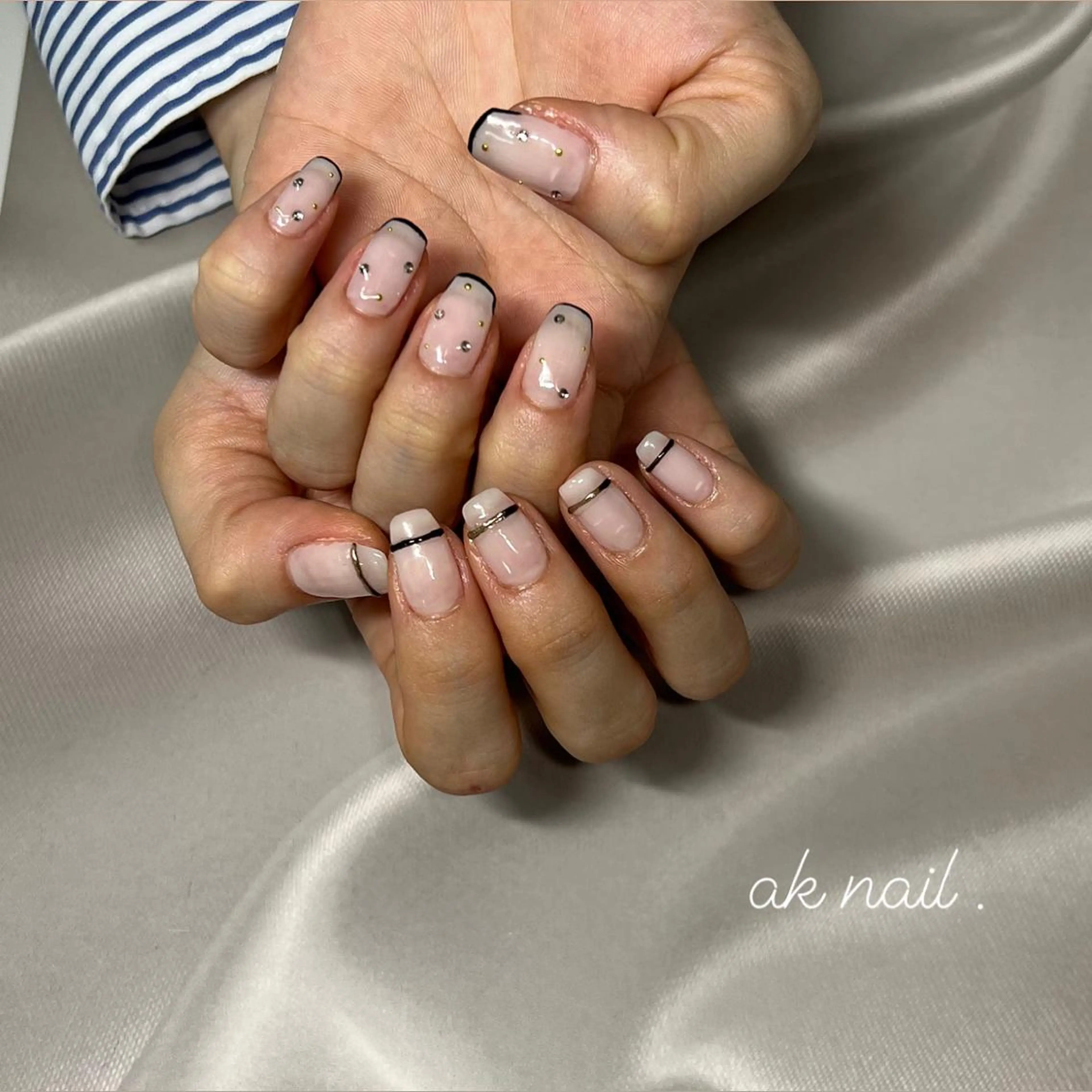 ネイル ハンドネイル ak nail .のネイルデザイン