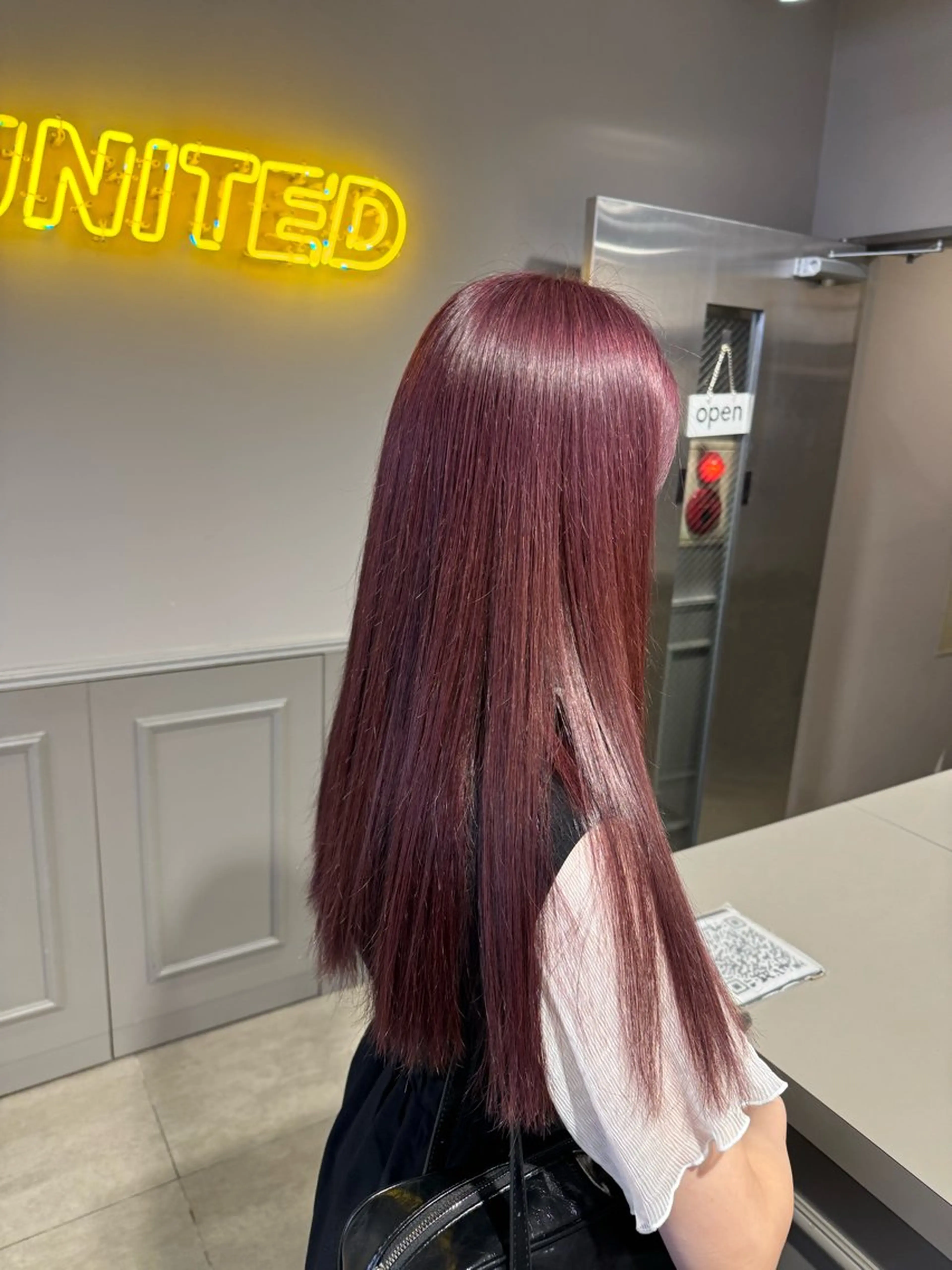 ロング カラー パーマ ヘアアレンジ メンズ キッズ 💞トレンド垢抜け ヘアUNITED💞のヘアスタイル