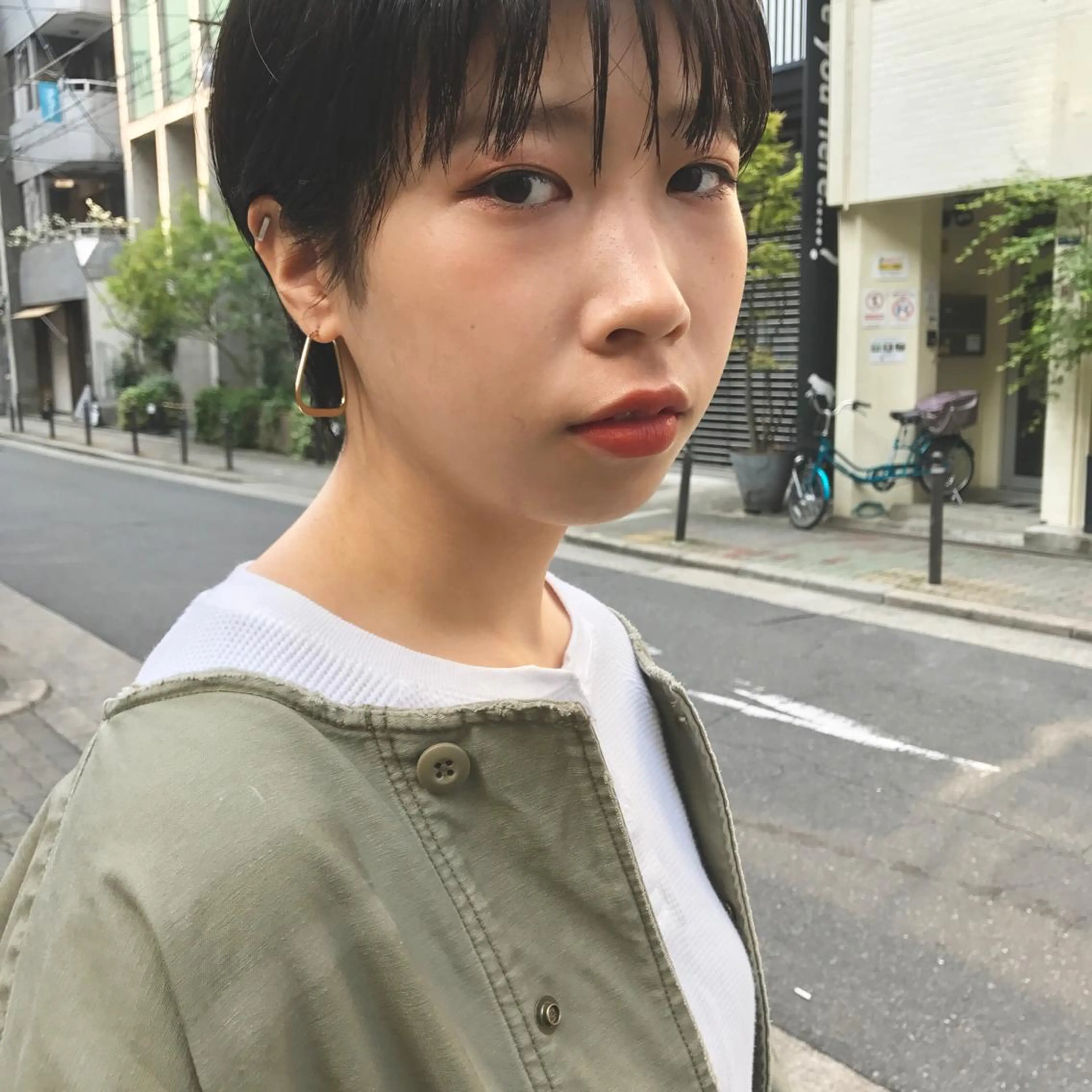 ショート analogue所属・u harukaのヘアスタイル