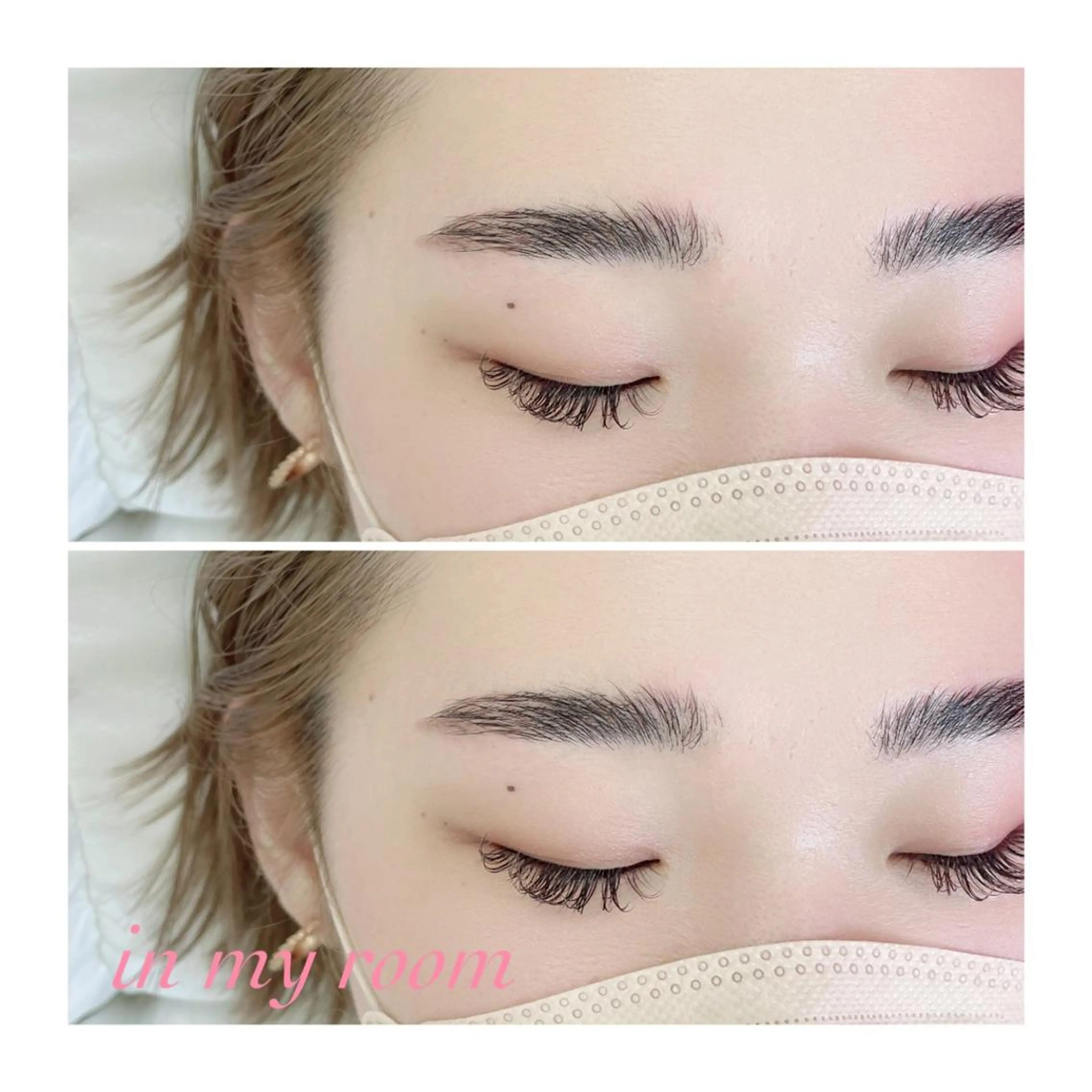 アイブロウ ☽𝘀𝗵𝗶 𝘀𝗵𝗶☽のマツエク・マツパデザイン