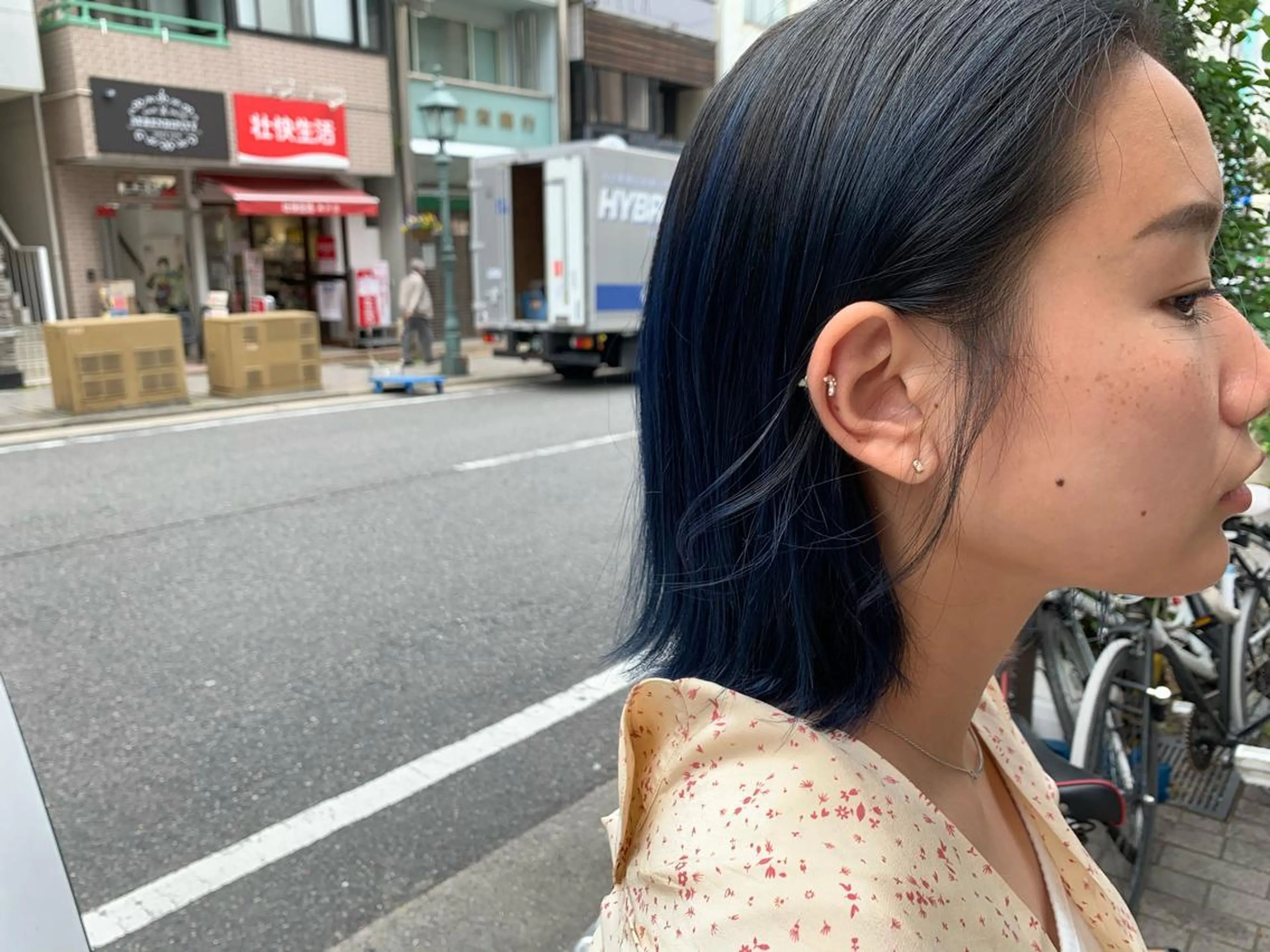 ショート カラー カット ヘアカラー トリートメント 豊浦 翔太のヘアスタイル