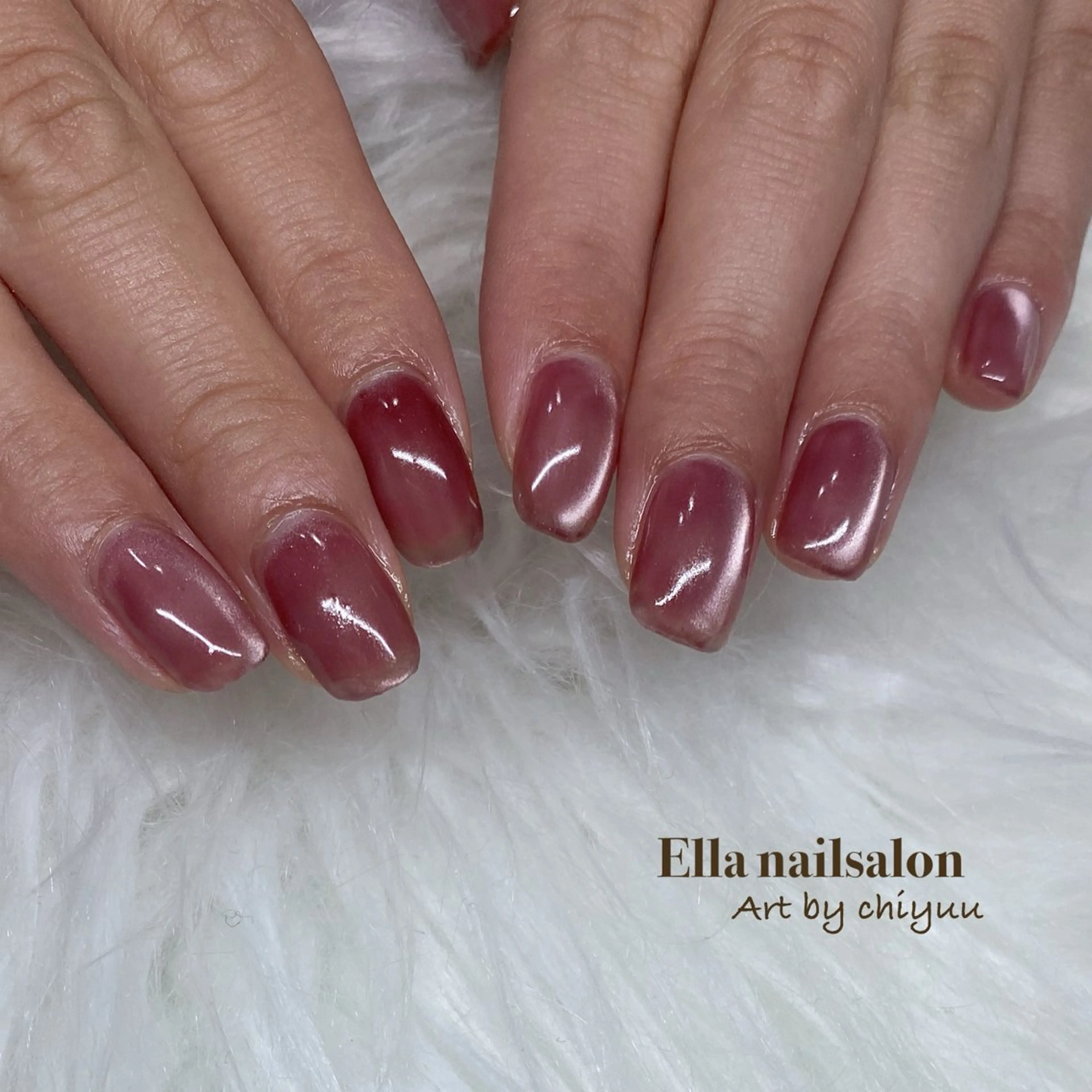 ネイル マグネットネイル ハンドネイル フットネイル Ella nailsalon所属・Ella nail ちゆうのネイルデザイン