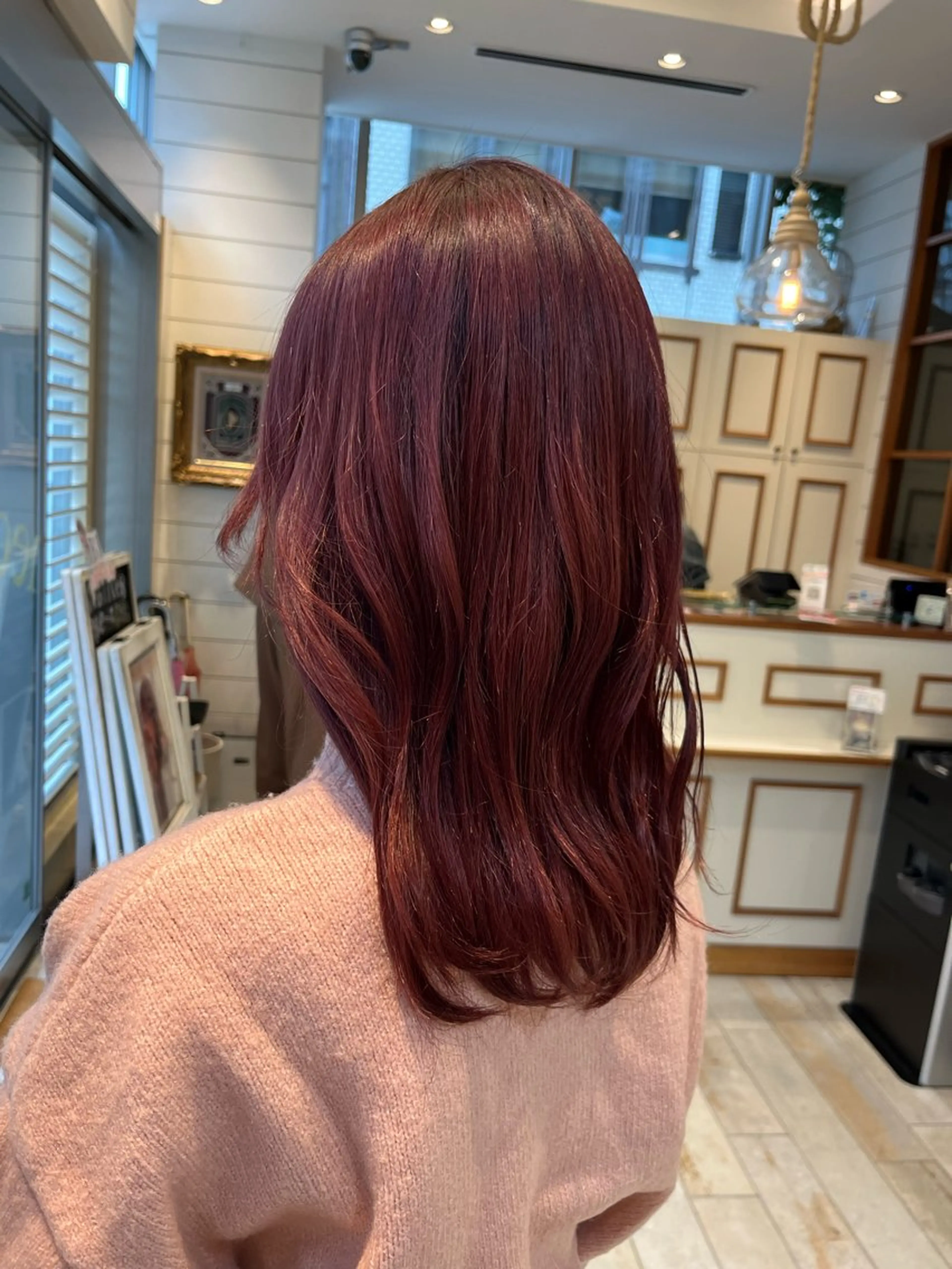 ミディアム ヘアカラー トリートメント ゆもとまひろ🫧 渋谷/メンズパーマのヘアスタイル
