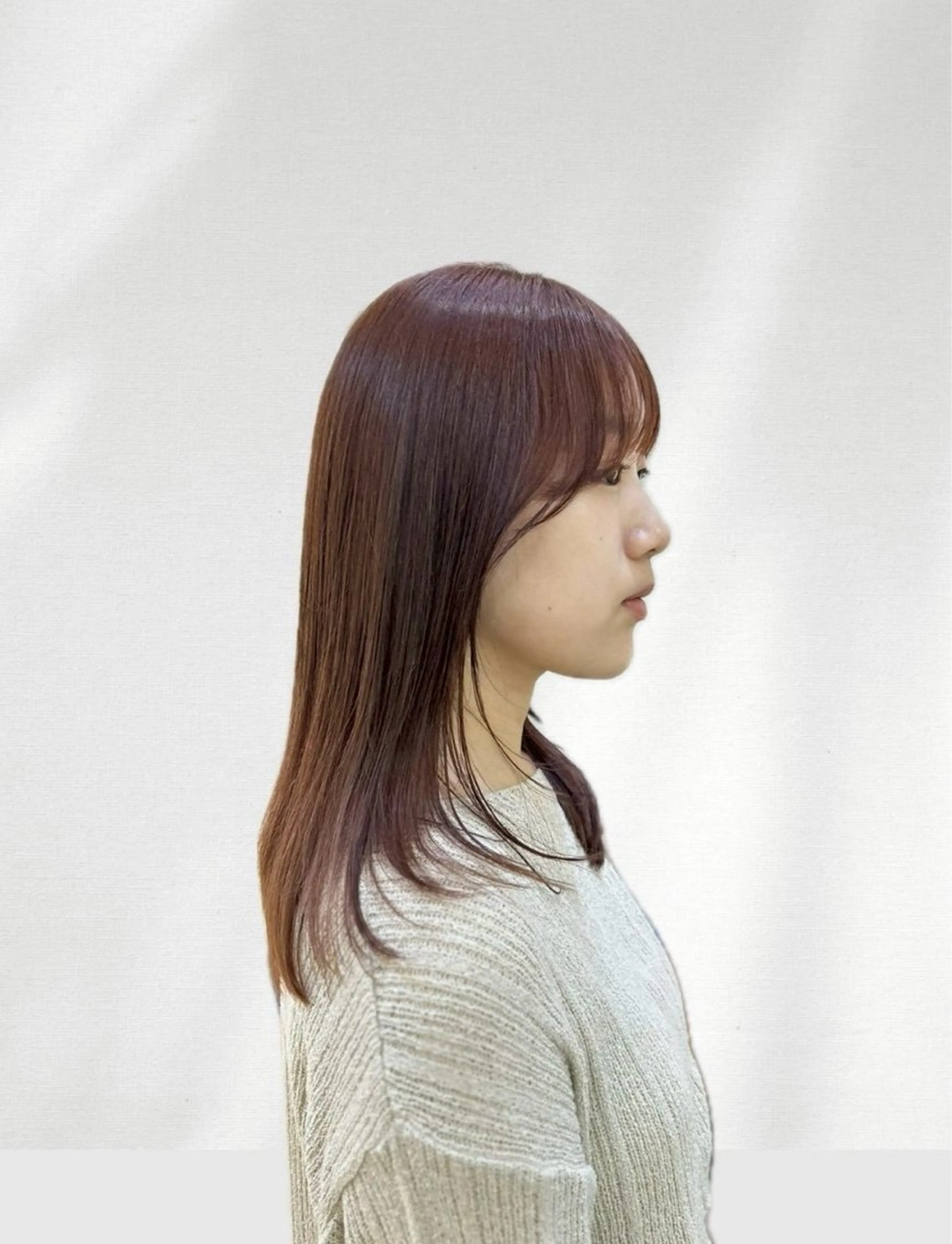 ロング カット ヘアカラー トリートメント Bear Fruit 新潟店所属・美髪矯正／ 山田　千里のヘアスタイル