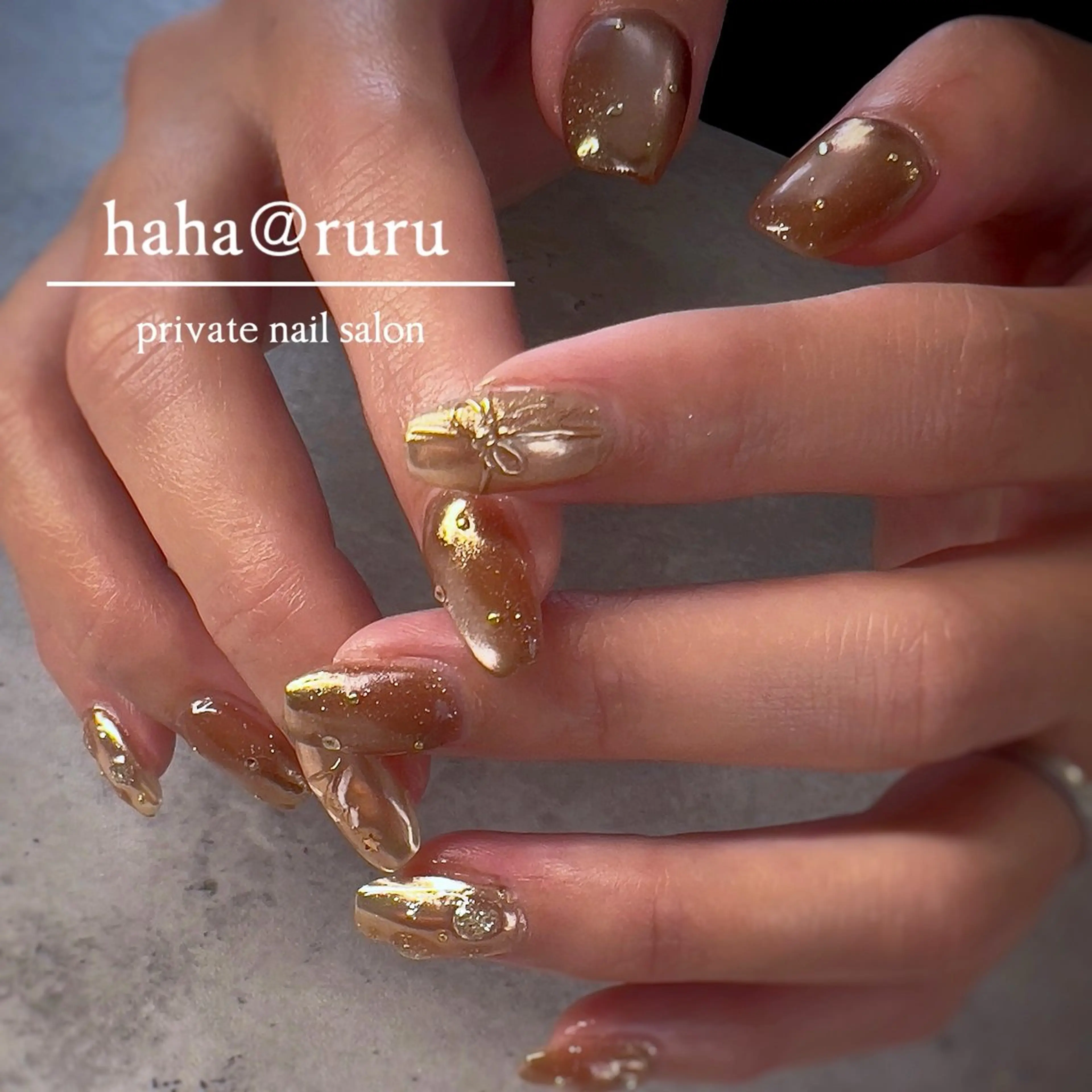ネイル haha@ ruruのネイルデザイン