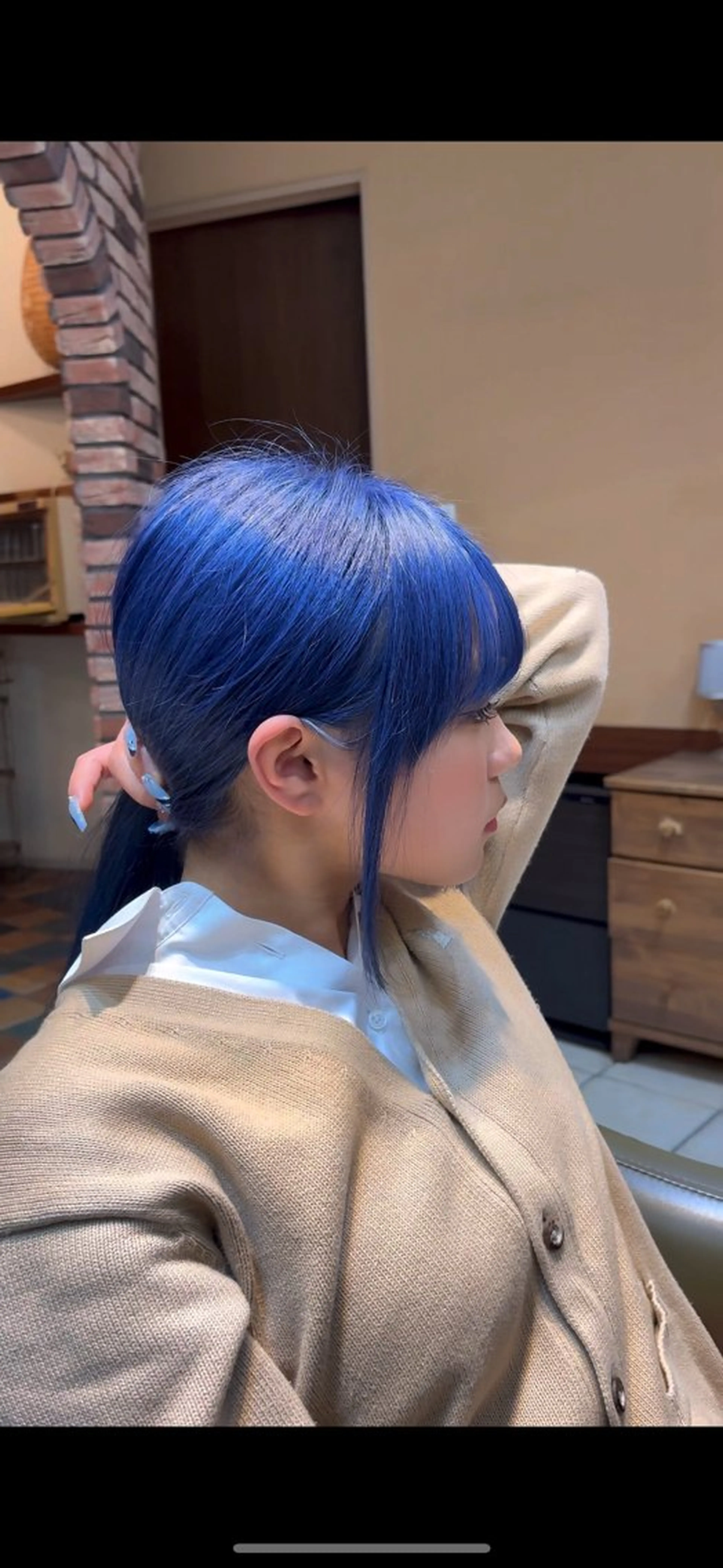ロング 顔周りカット SiSTA 自由が丘所属・自由ヶ丘 ボブ/レイヤーのヘアスタイル