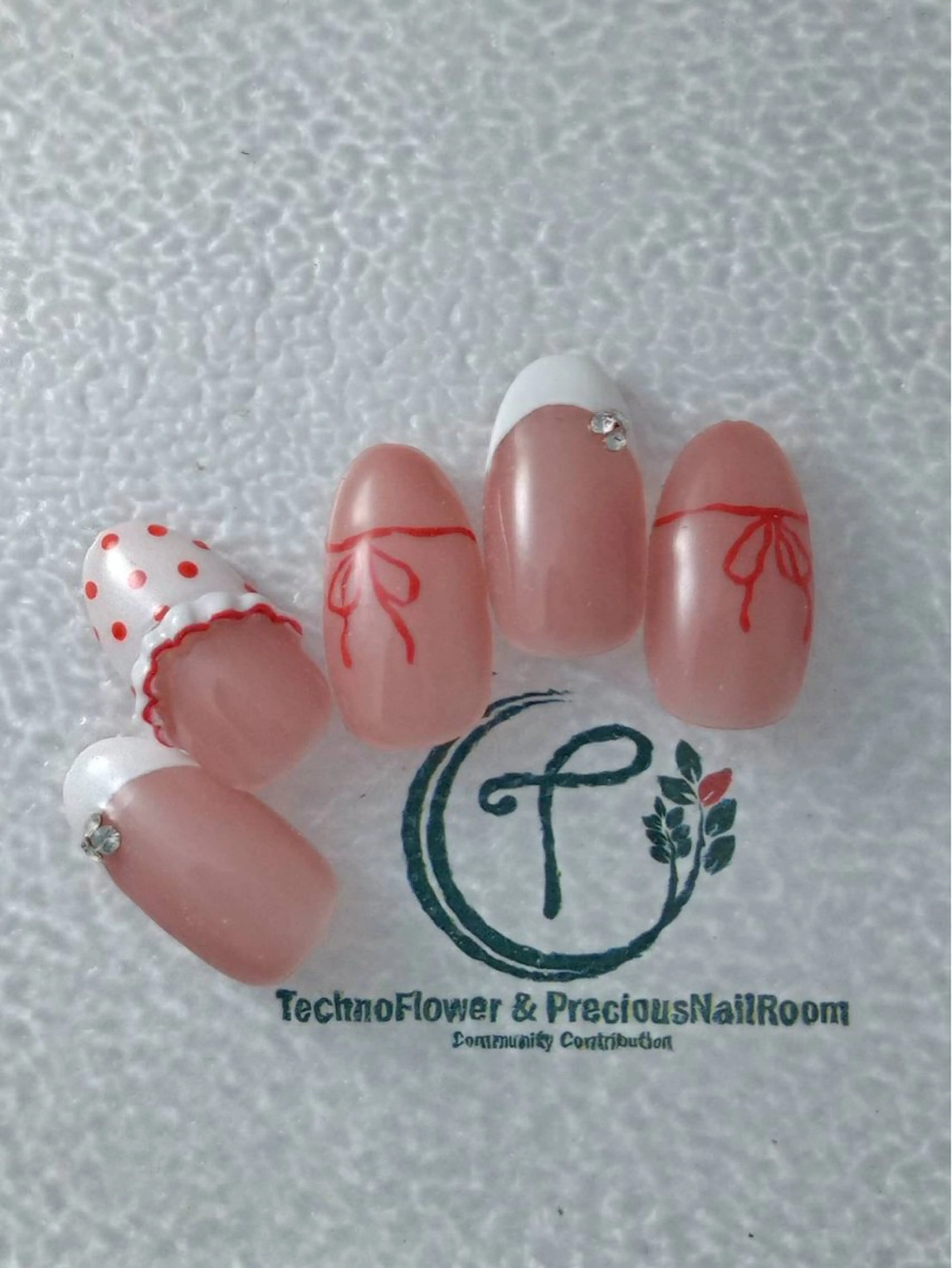 ネイル フラワーネイル precious nail room所属・precious nail  roomのネイルデザイン