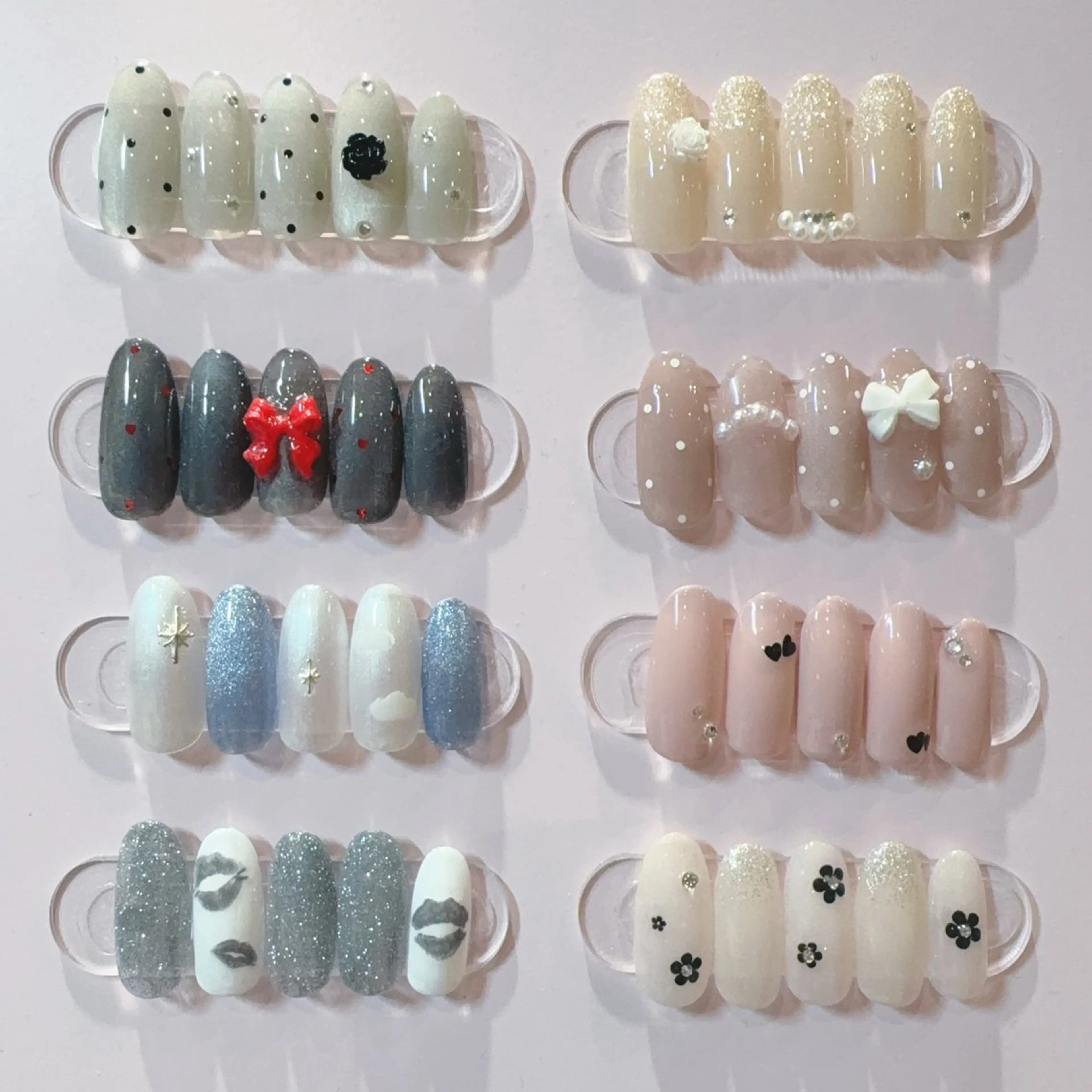 ネイル ハンドネイル ネイル/耳つぼ 🖤RIKOのネイルデザイン