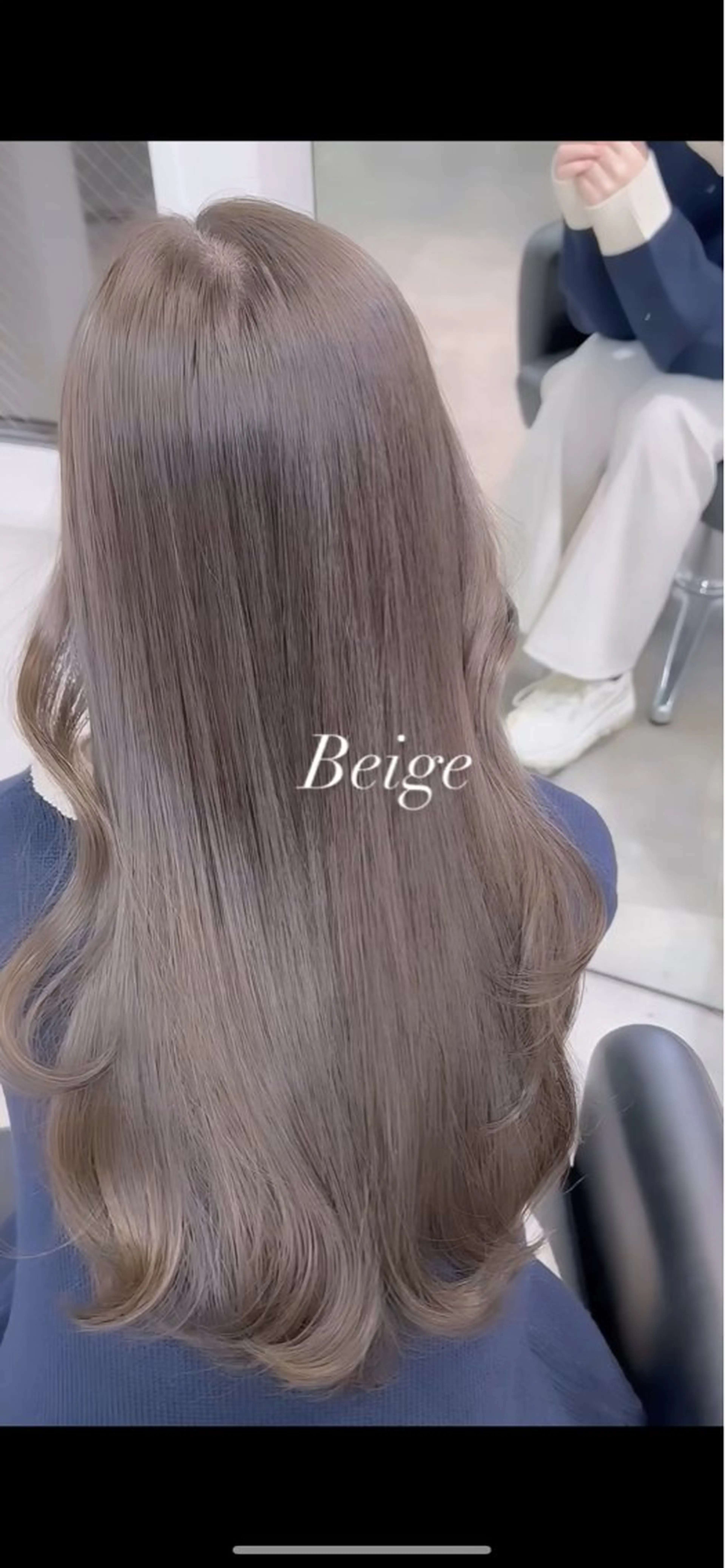 ロング 𝑦𝑢𝑟𝑖𝑎 MIRAのヘアスタイル
