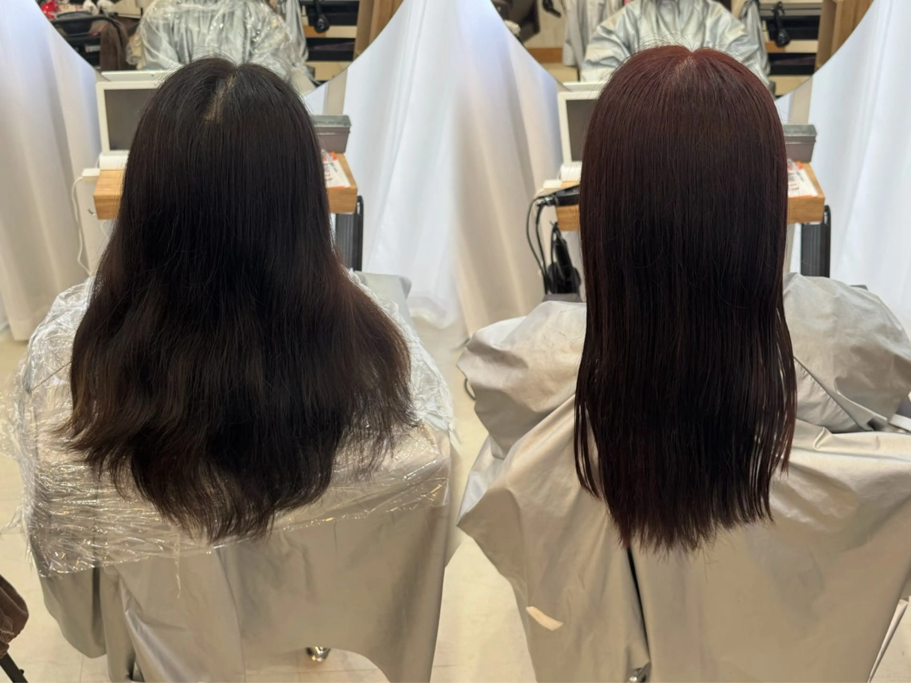 ミディアム lapereau ayanaのヘアスタイル