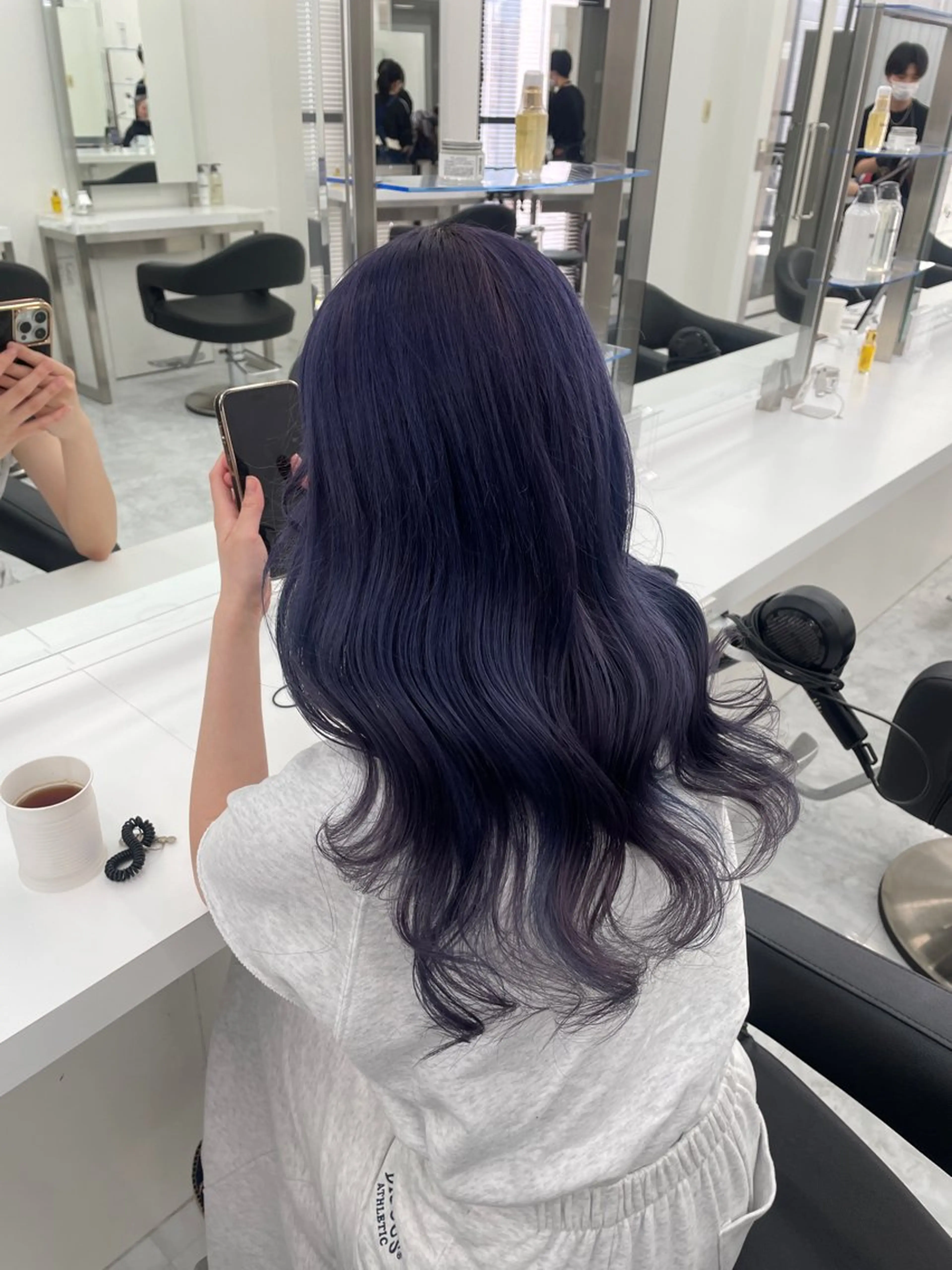 ロング ヘアカラー 大人上品🤍明るめ ベージュ🤍REOのヘアスタイル