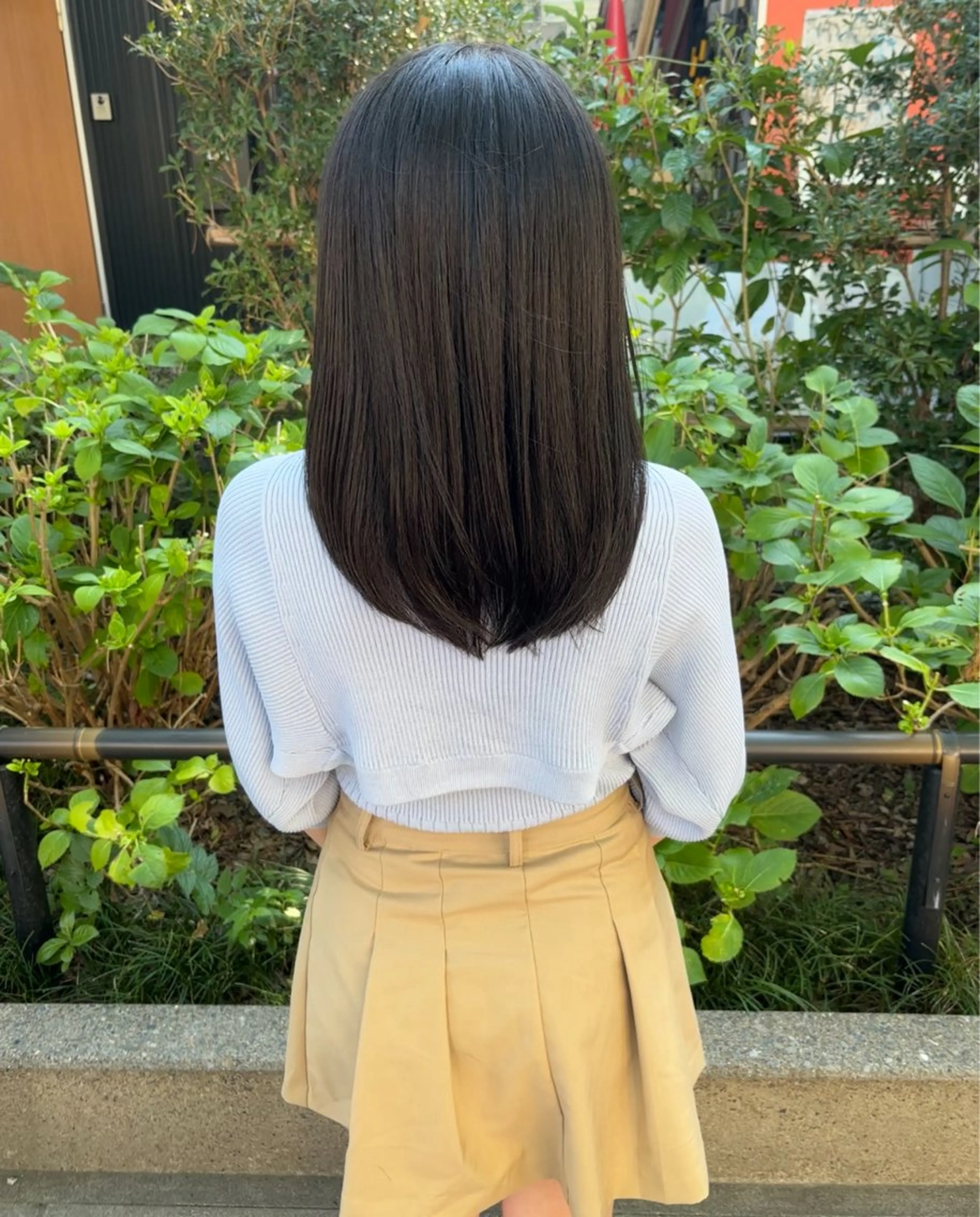 セミロング カラー 🩶美髪矯正 笹沼　陸矢🩶のヘアスタイル