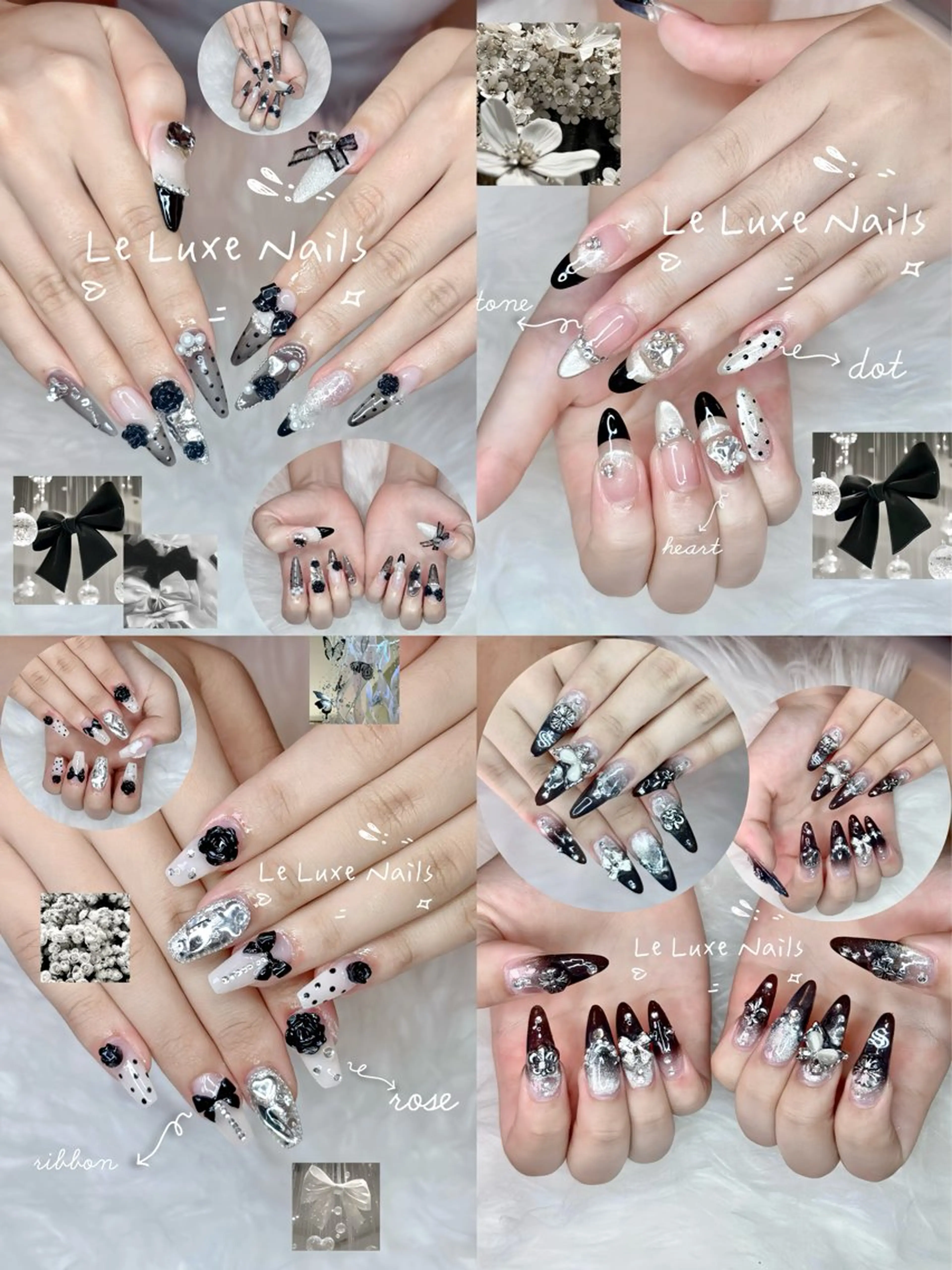 ネイル le luxe nails所属・あやね あんなのネイルデザイン