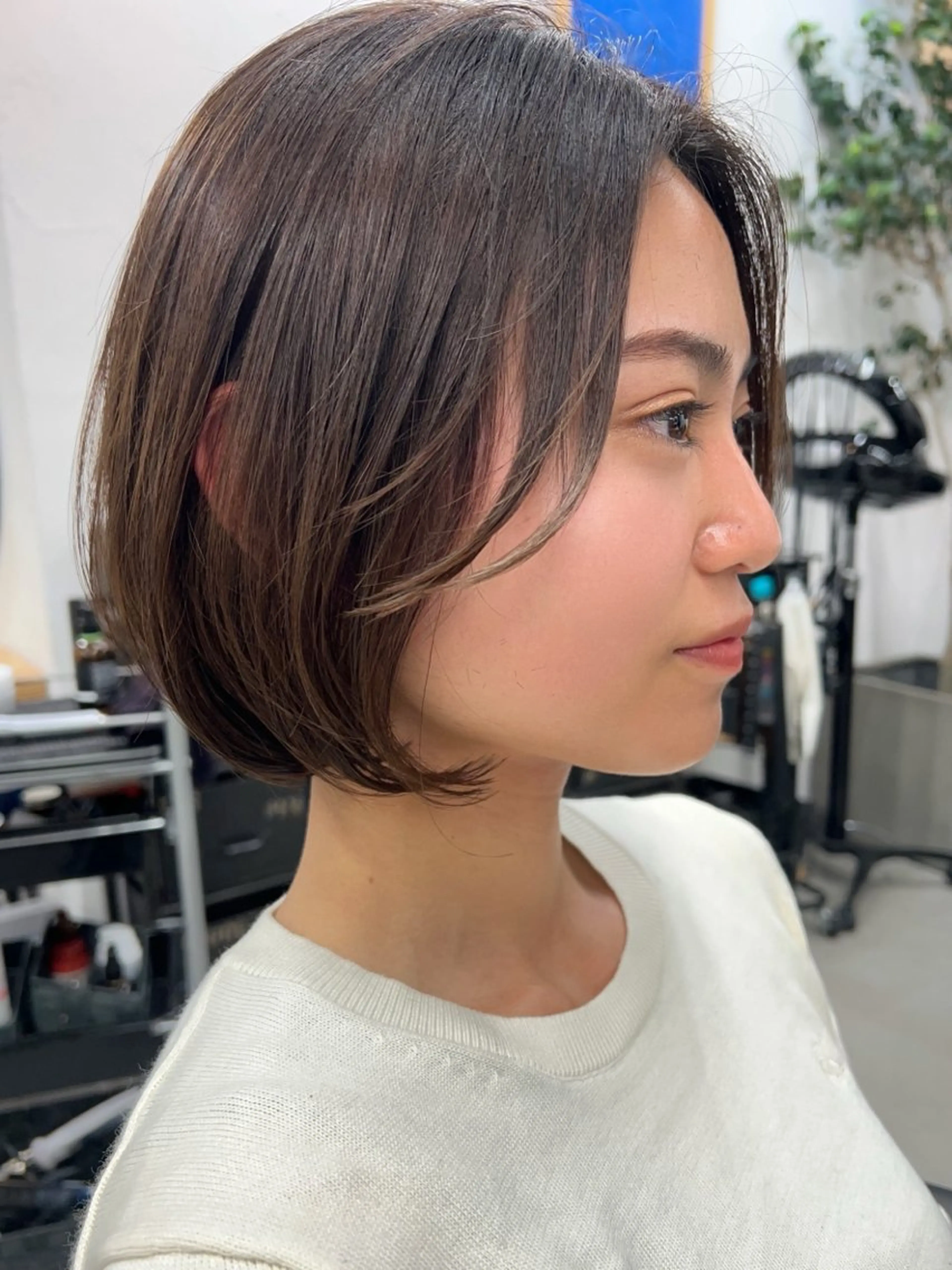 ショート ﾔﾏﾅｶ ﾘﾘｶ🫐 寒色系ｶﾗｰ🫐のヘアスタイル